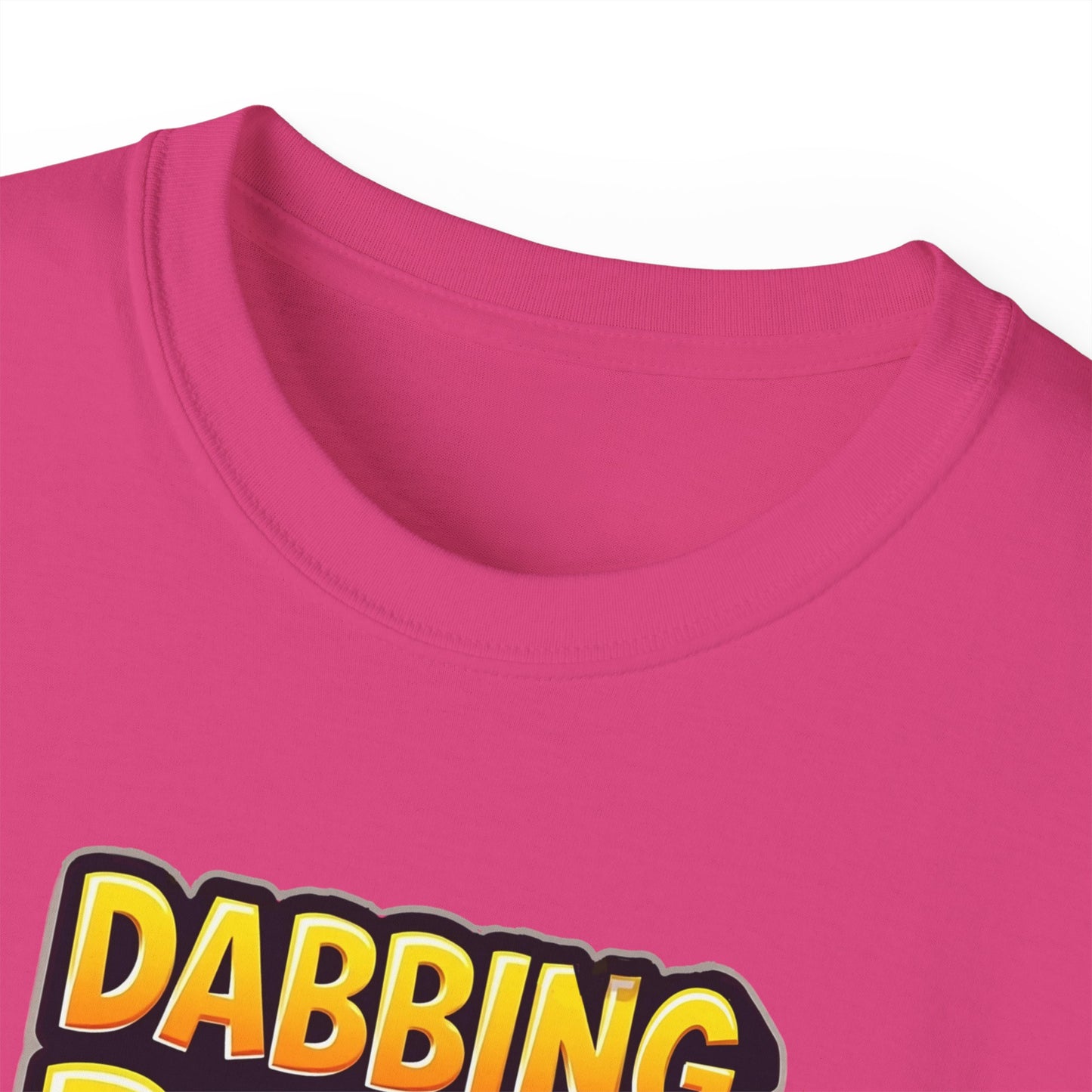 Cute Cartoon Dabbing Dogs Rule Unisex Organic T-Shirt