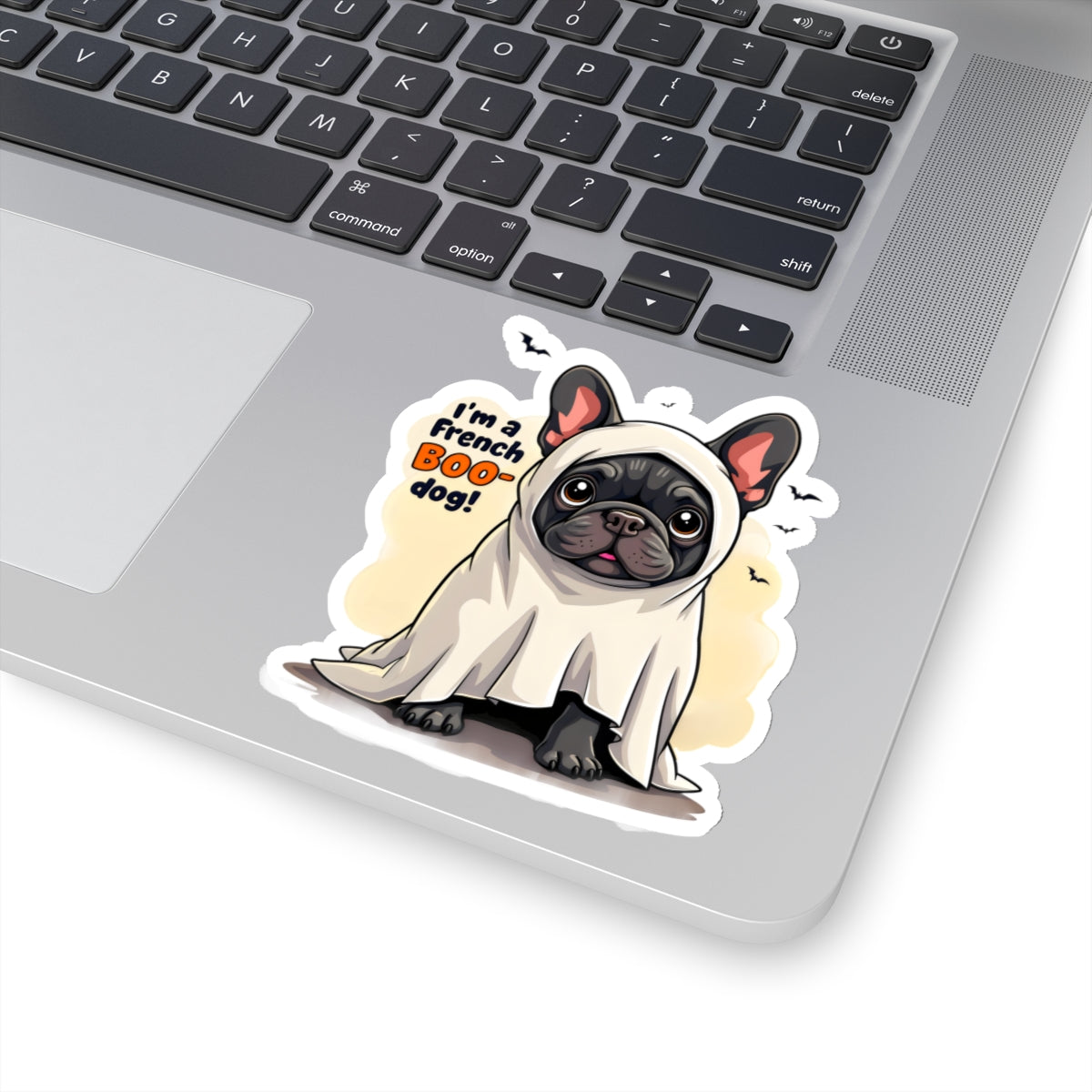 Cute Funny Dog Cartoon I'm a French Boo-dog Kiss-cut Stickers