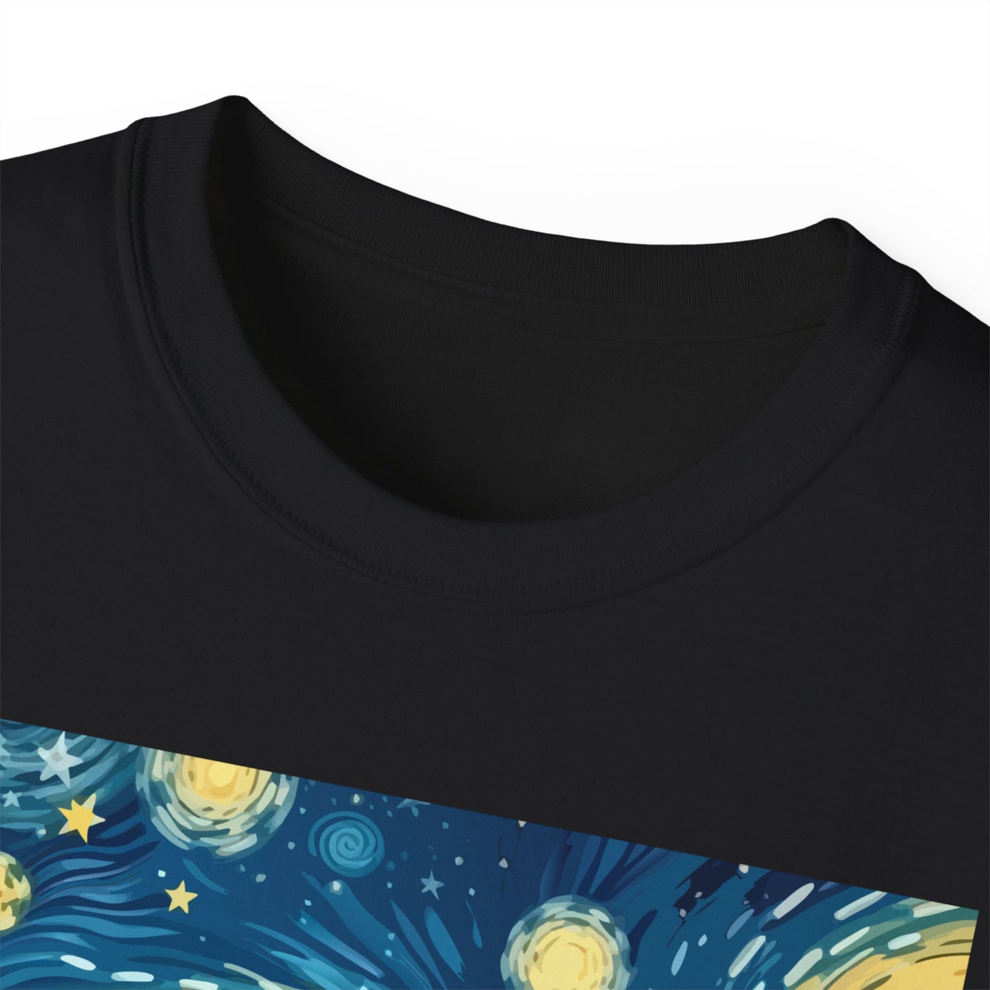 Starry Night Cavalier King Charles Spaniel Organic Tee