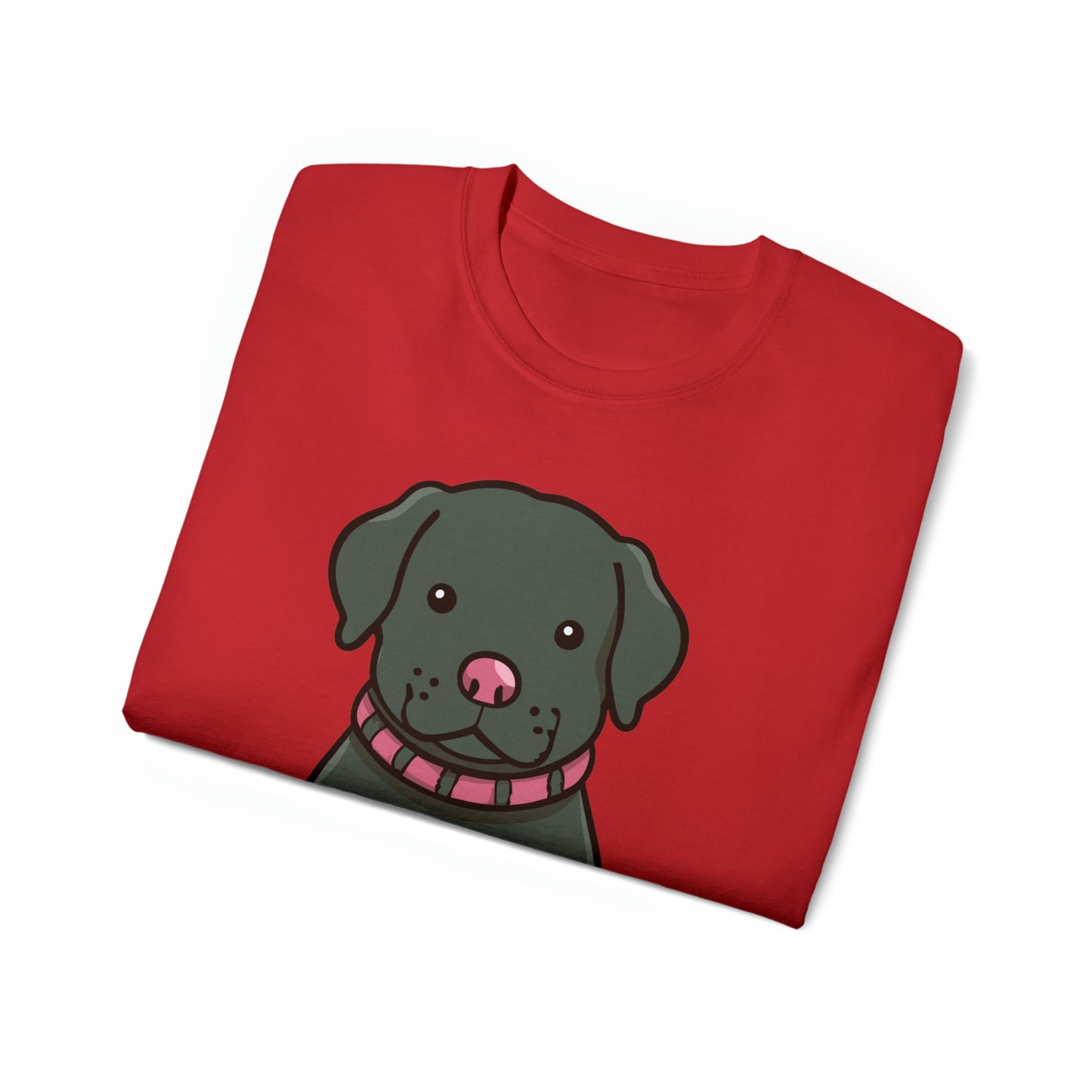 Cute Black Labs Matter Unisex Organic T-Shirt