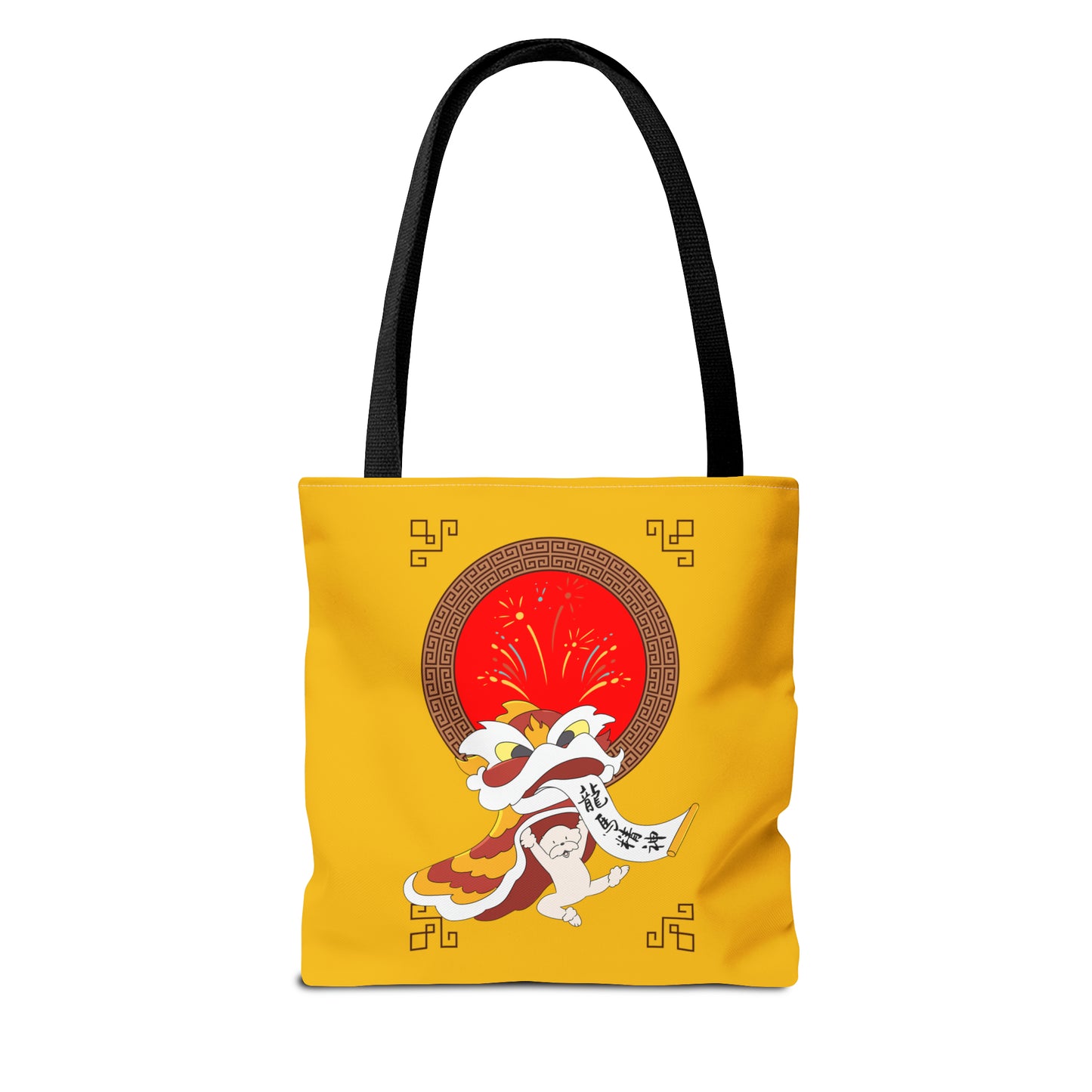 Cheeky Bichon Cute Funny Chinese New Year Tote Bag