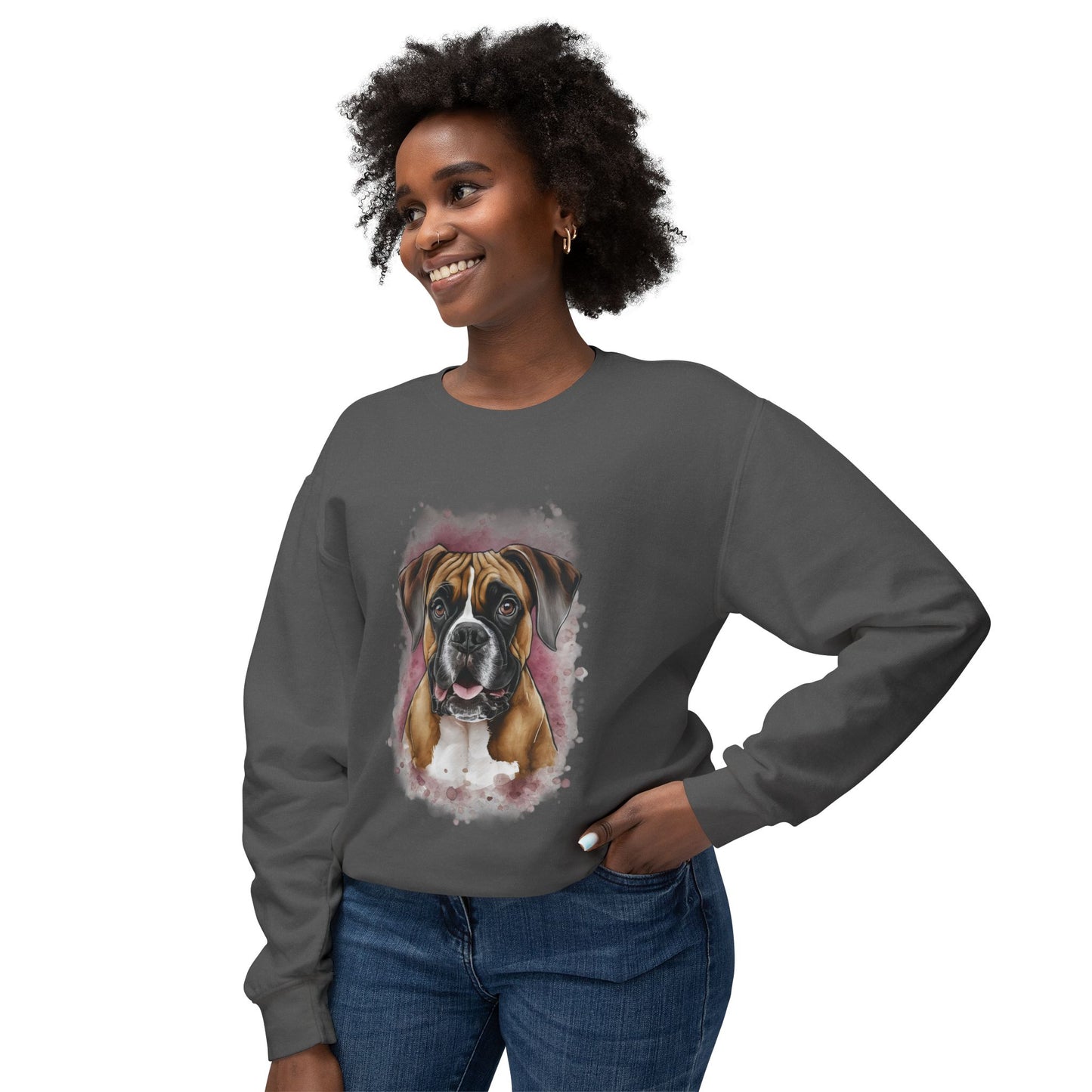 Cute Dog Cartoon Boxer Sweatshirt