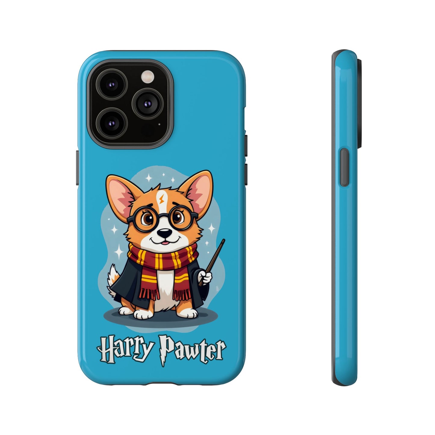 Cute Dog Cartoon Harry Pawter iPhone Tough Cases