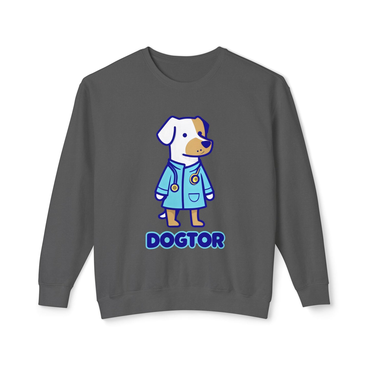 Cute Cartoon Dog Meme Dogtor Sweatshirt