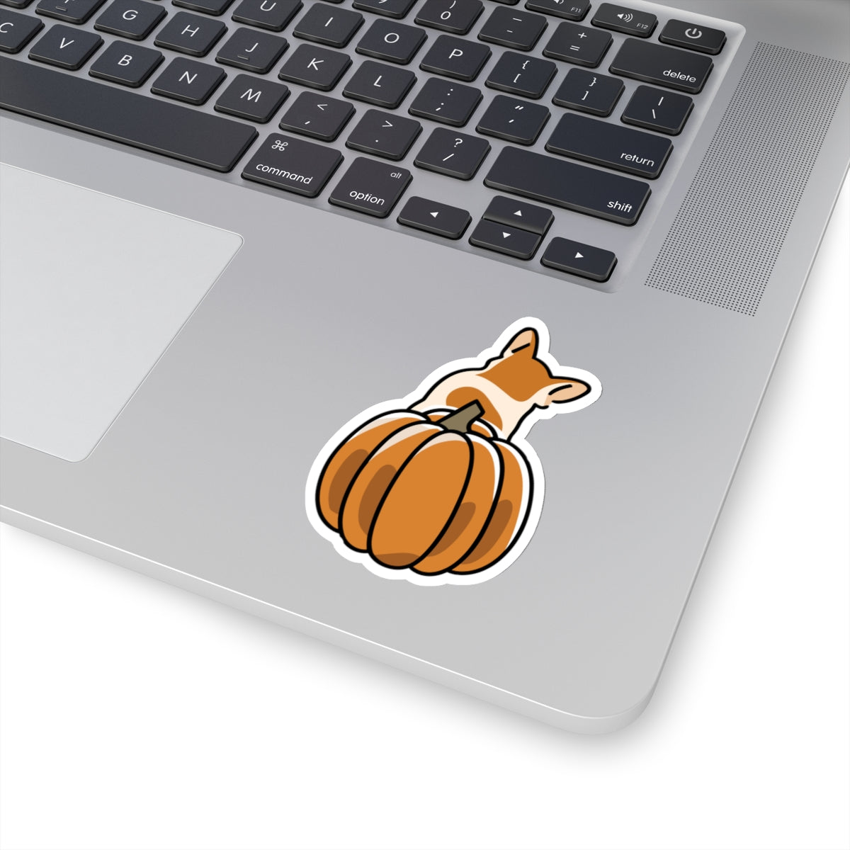 Cute Corgi Butt Pumpkin Kiss-cut Stickers