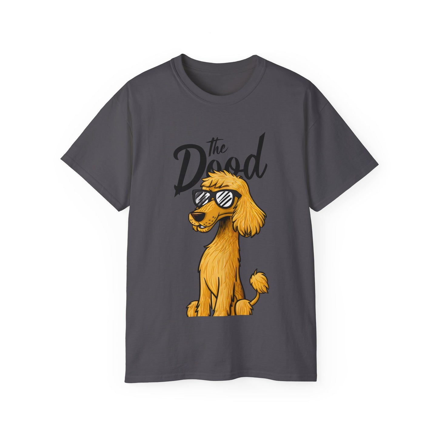 Cute Funny Dog Cartoon The Dood Unisex Organic T-Shirt