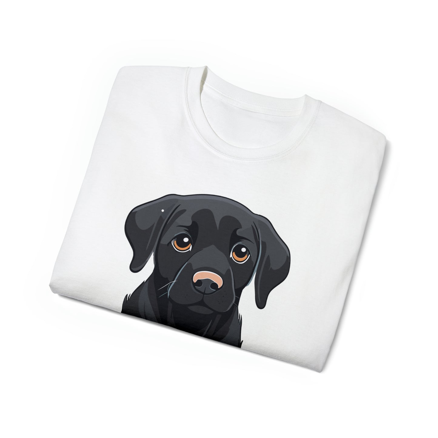 Cute Black Labs Matter Unisex Organic T-Shirt