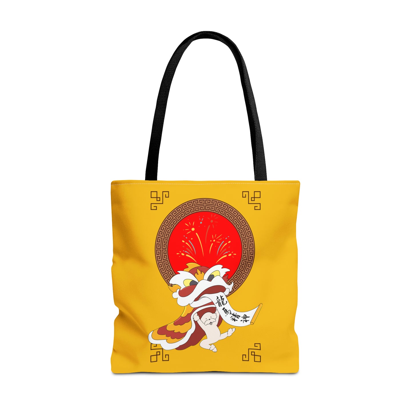 Cheeky Bichon Cute Funny Chinese New Year Tote Bag