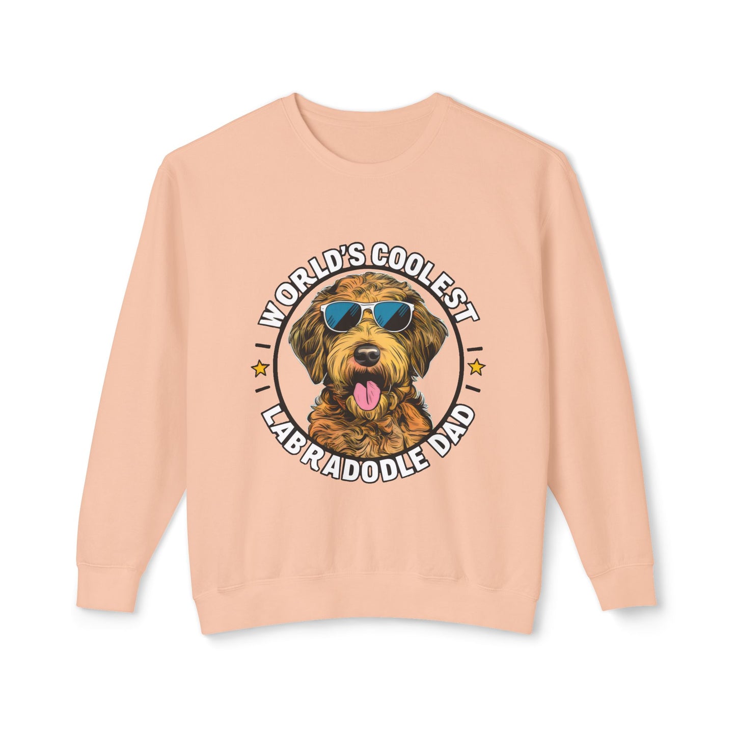 Cute Funny Labradoodle Dad Meme Sweatshirt