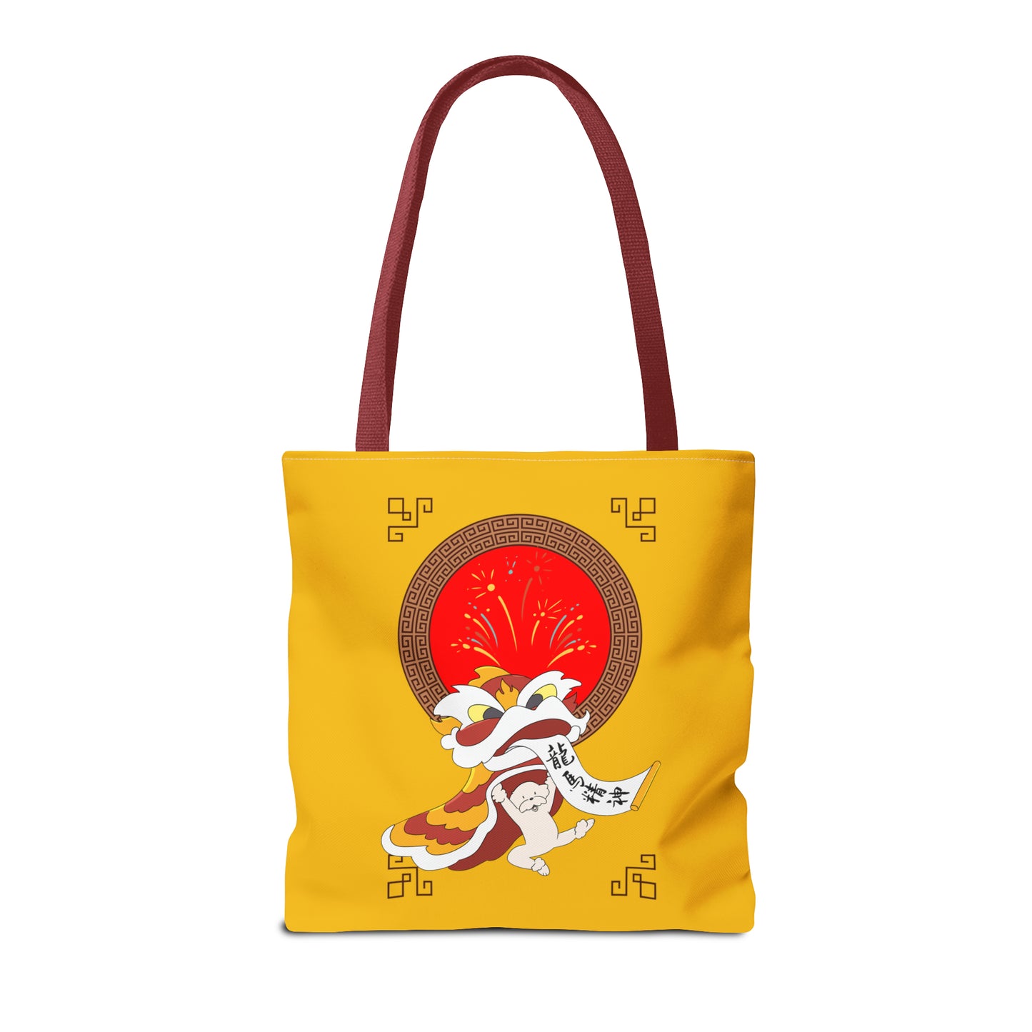 Cheeky Bichon Cute Funny Chinese New Year Tote Bag