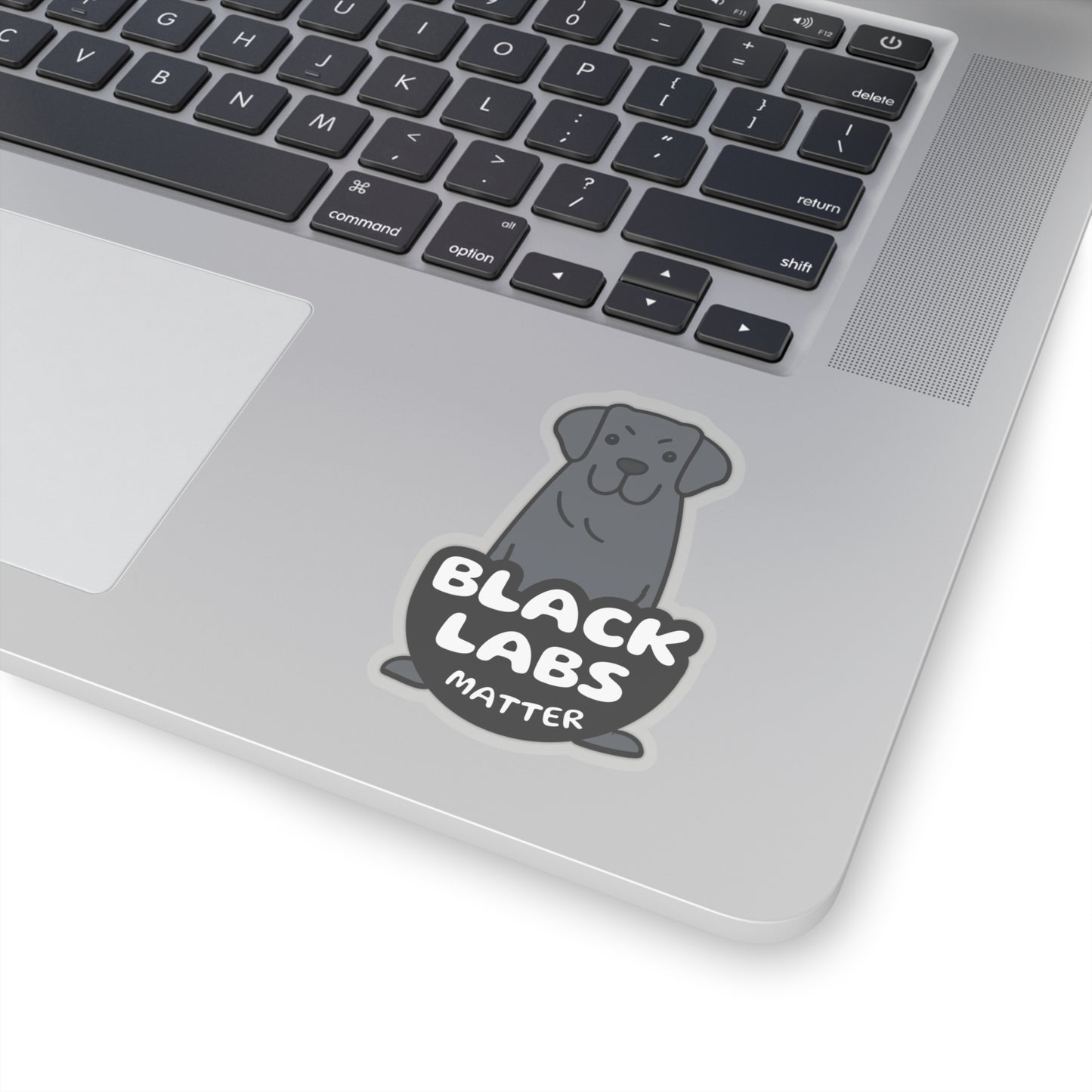 Cute Black Labs Matter Kiss-cut Stickers