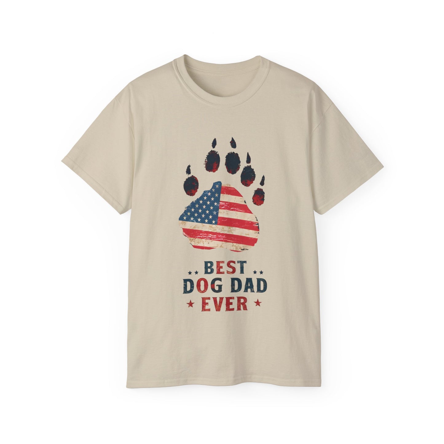 Best Dog Dad Ever Organic T-Shirt