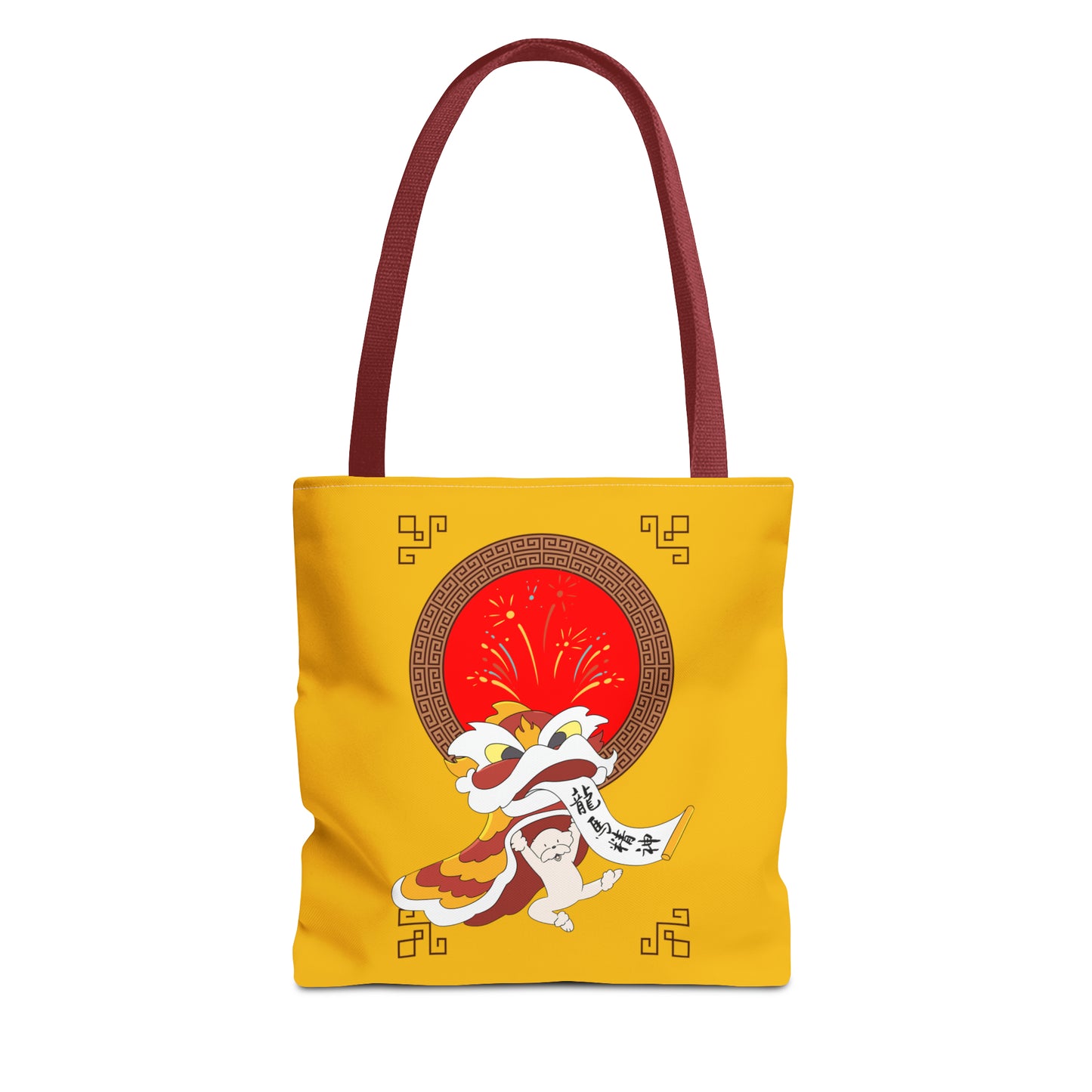 Cheeky Bichon Cute Funny Chinese New Year Tote Bag