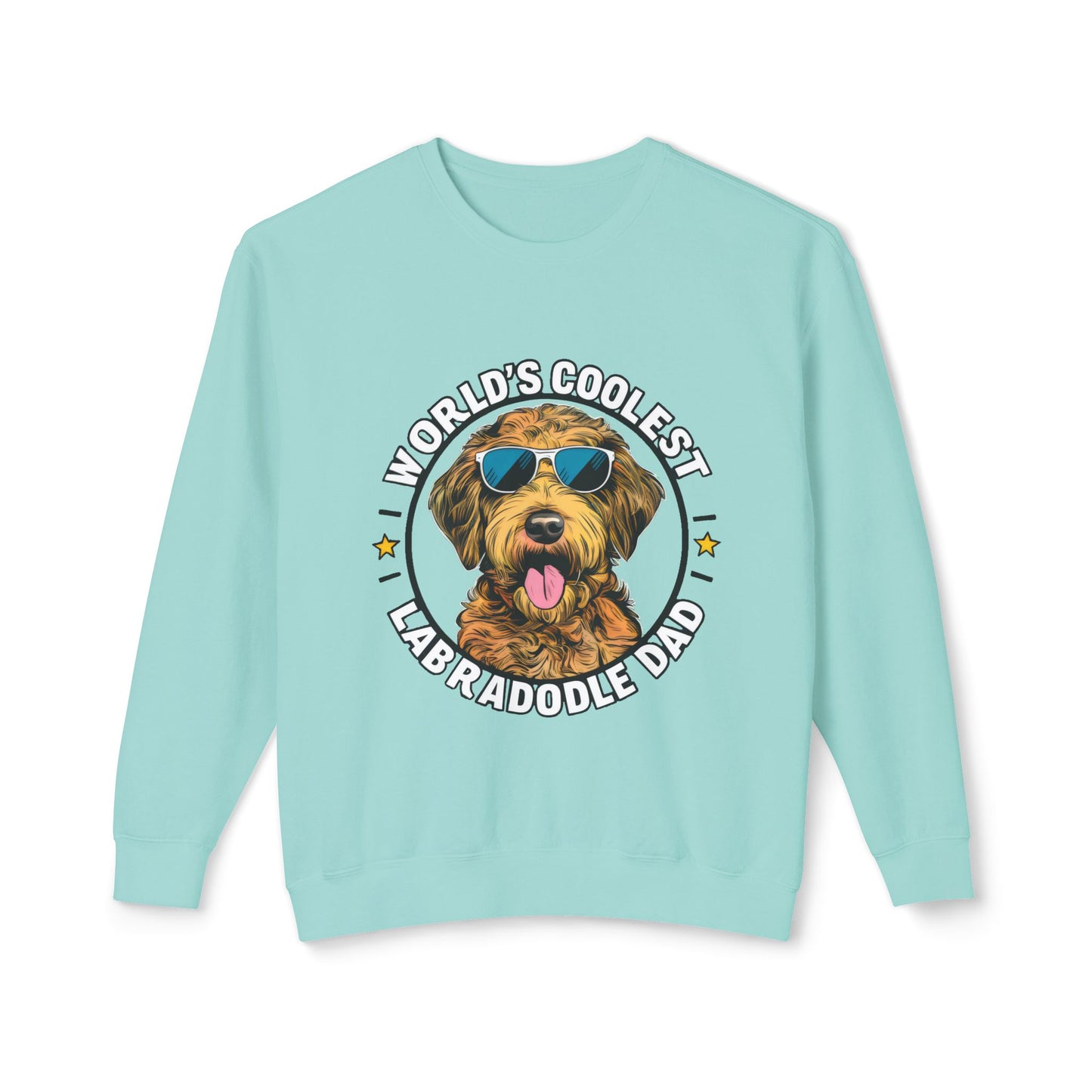 Cute Funny Labradoodle Dad Meme Sweatshirt