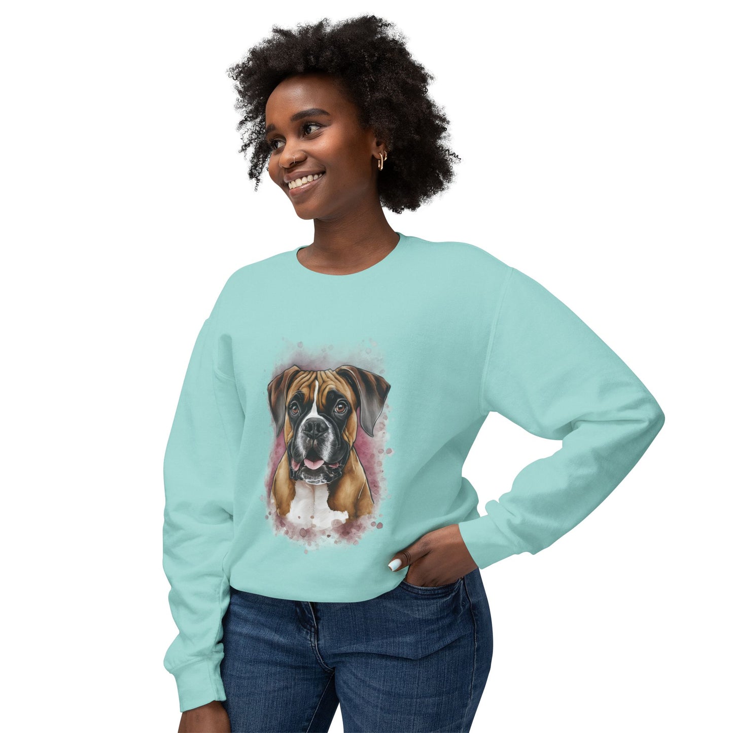 Cute Dog Cartoon Boxer Sweatshirt