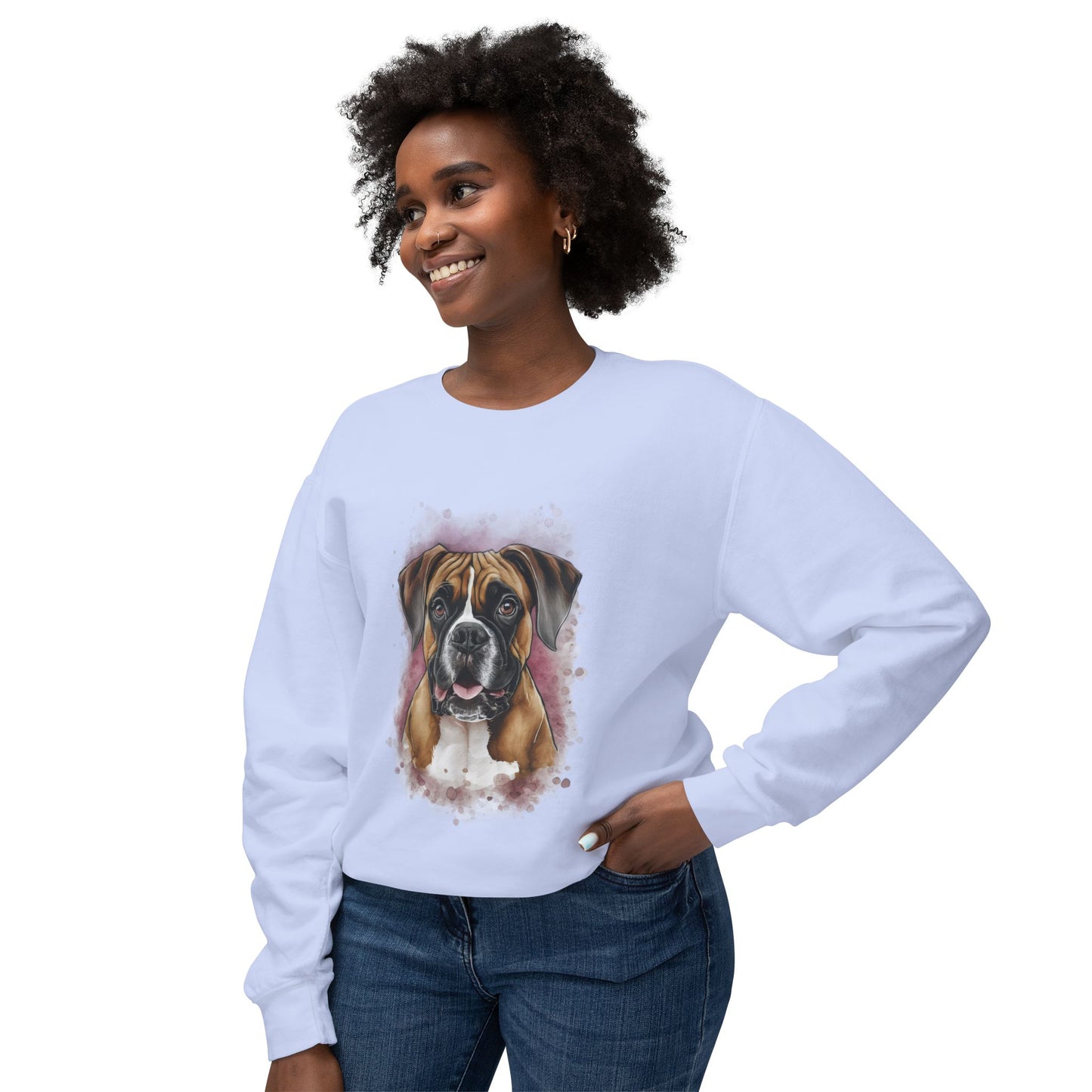 Cute Dog Cartoon Boxer Sweatshirt