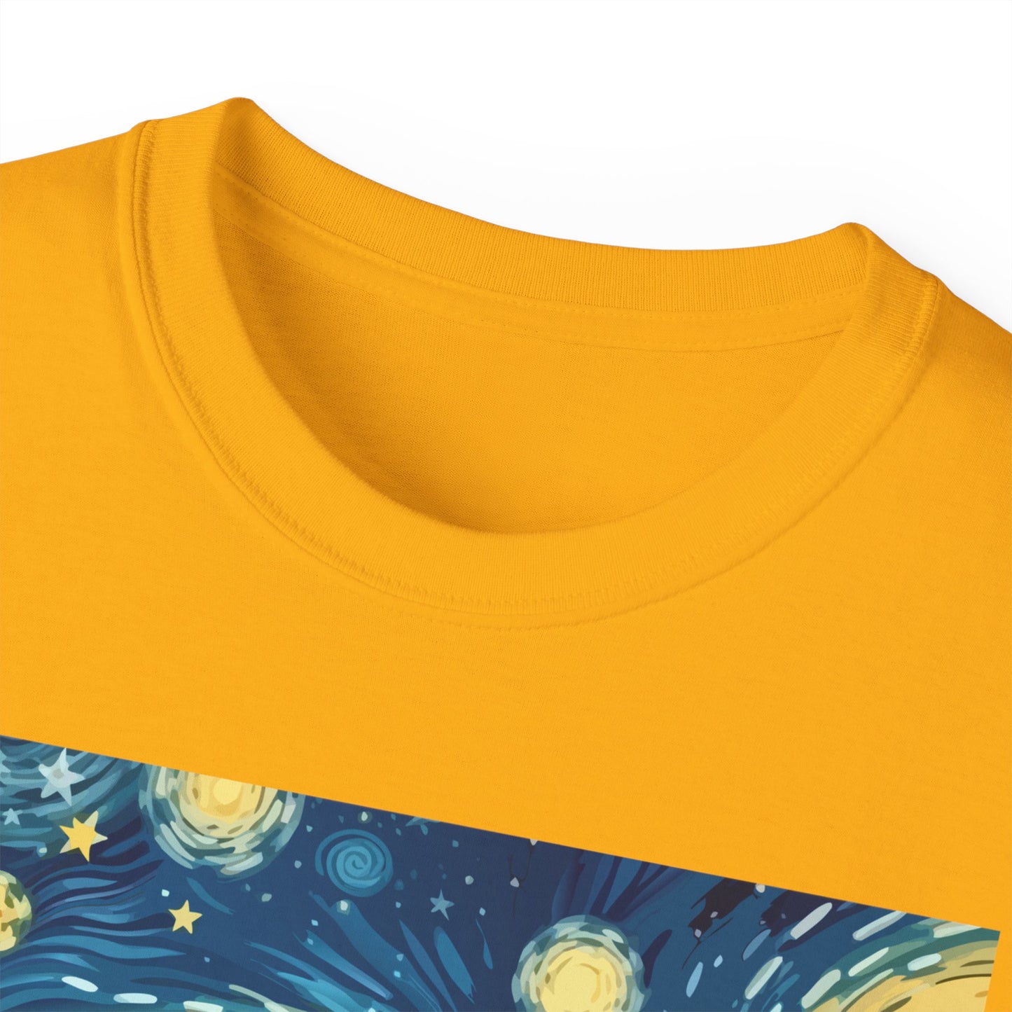 Starry Night Cavalier King Charles Spaniel Organic Tee