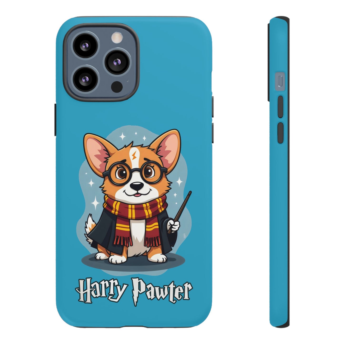 Cute Dog Cartoon Harry Pawter iPhone Tough Cases