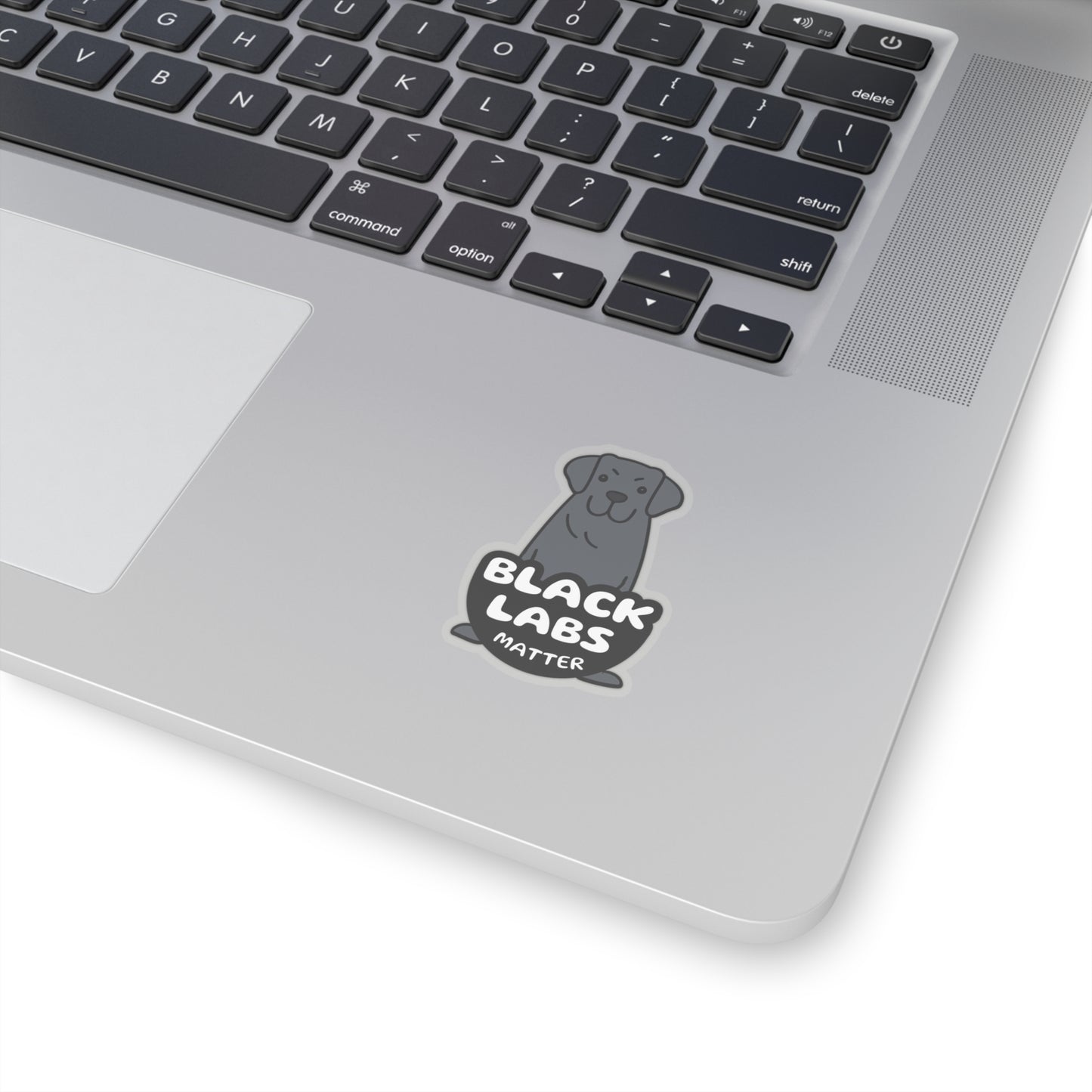 Cute Black Labs Matter Kiss-cut Stickers