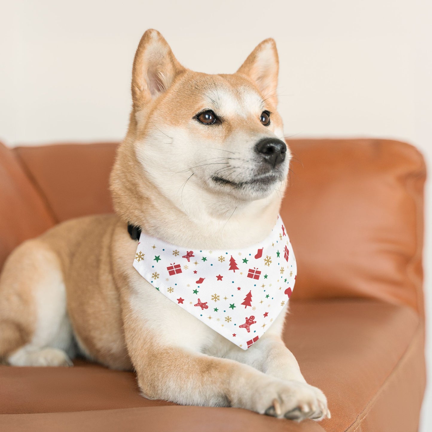 Christmas Pattern Pet Bandana