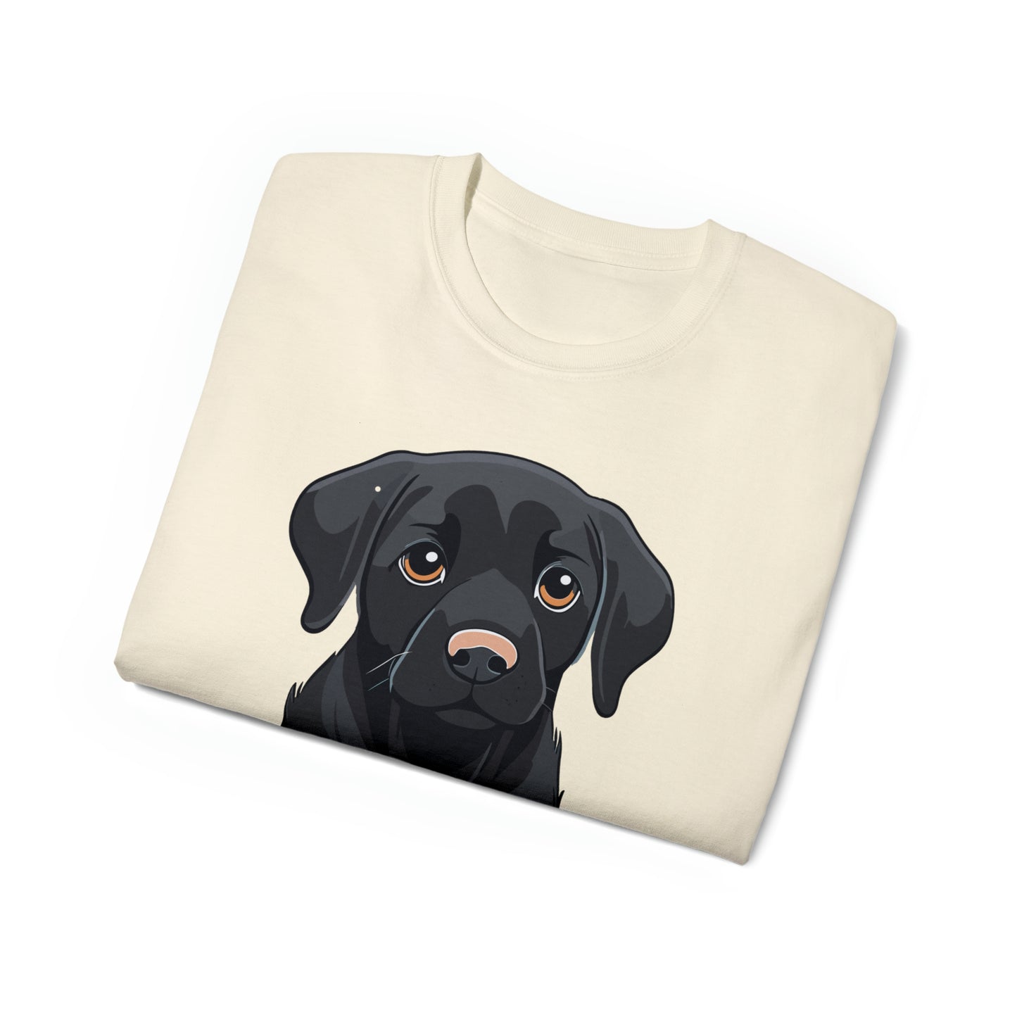 Cute Black Labs Matter Unisex Organic T-Shirt