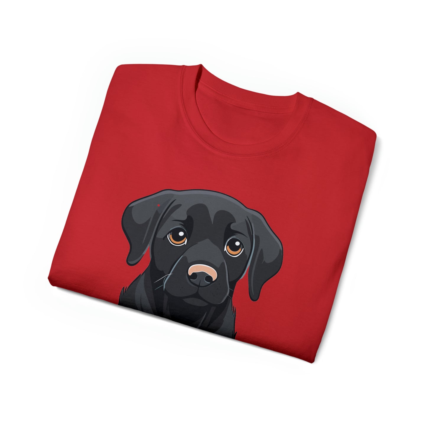 Cute Black Labs Matter Unisex Organic T-Shirt