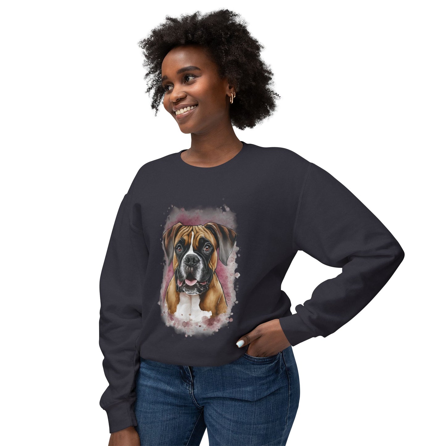 Cute Dog Cartoon Boxer Sweatshirt