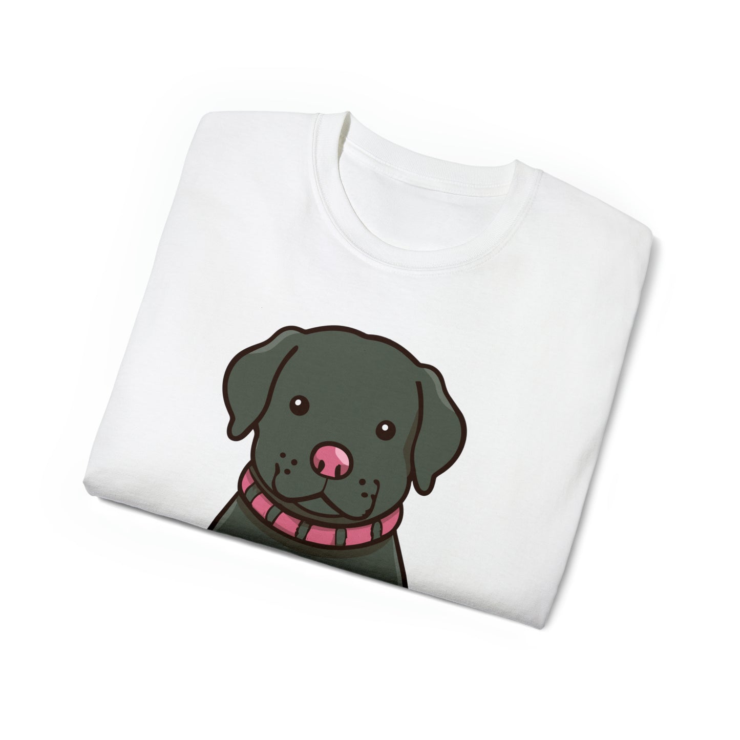 Cute Black Labs Matter Unisex Organic T-Shirt