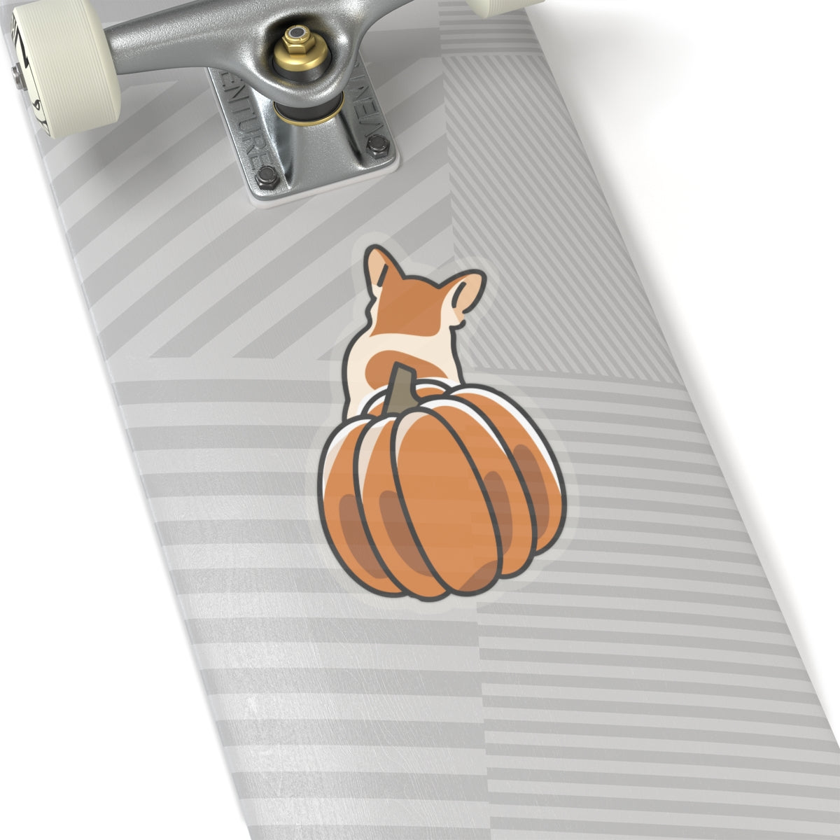 Cute Corgi Butt Pumpkin Kiss-cut Stickers