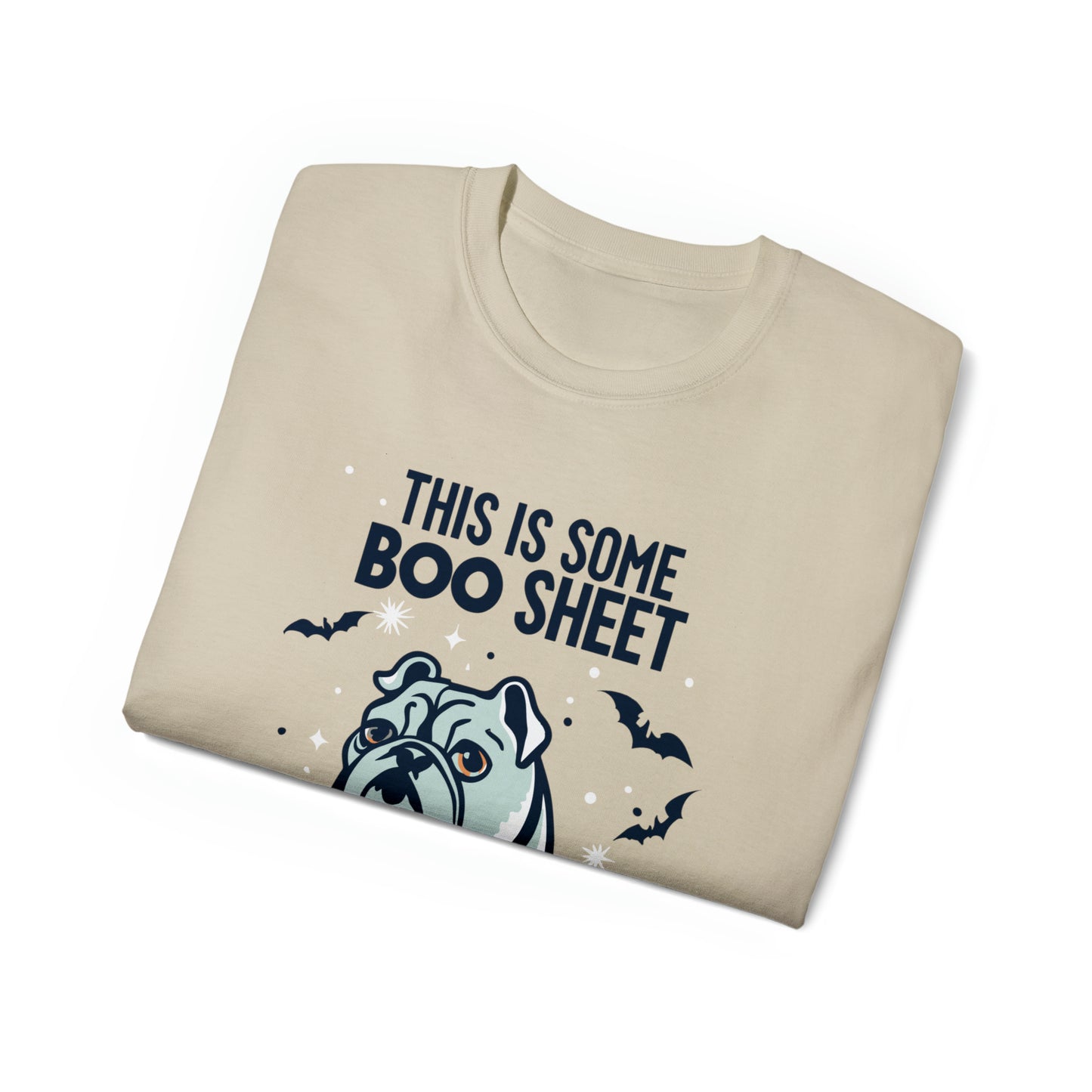 Cute Funny This is Some Boo Sheet Unisex Organic T-Shirt