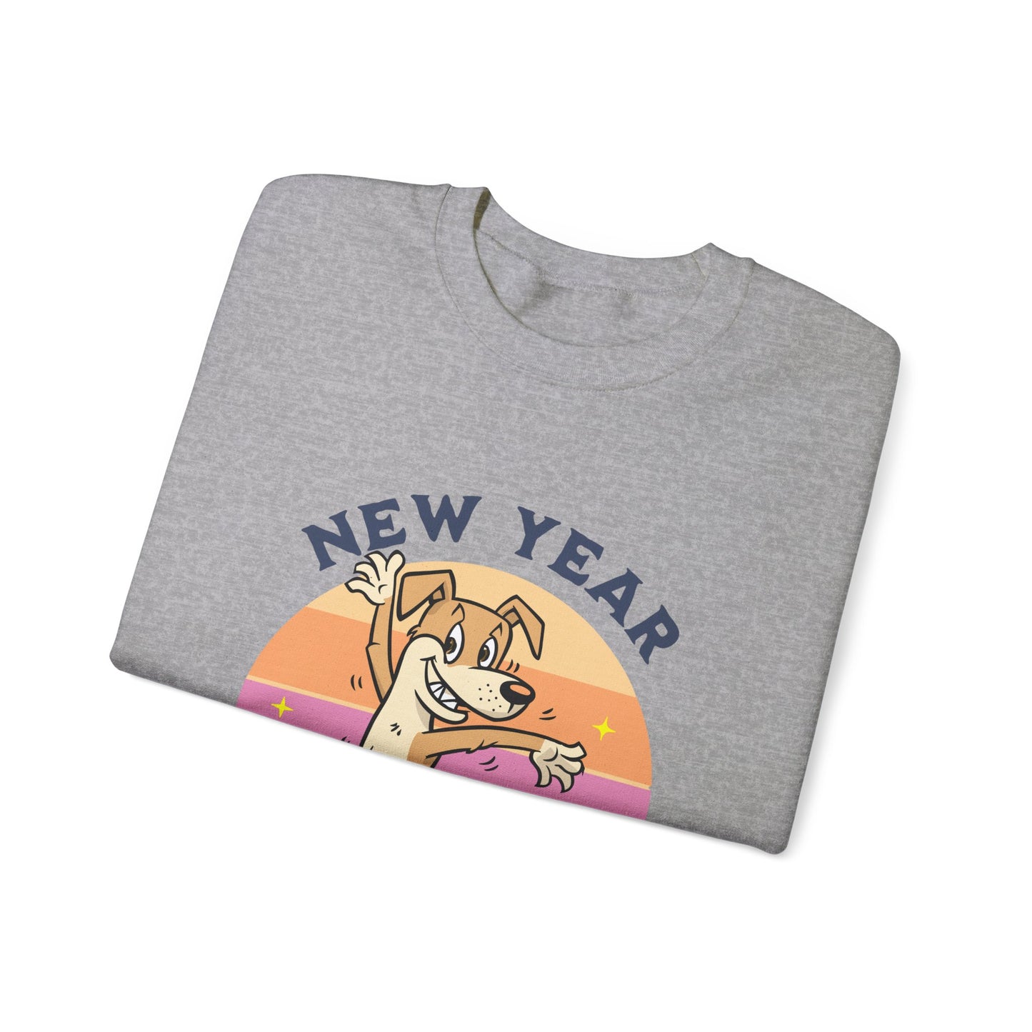 Cute Funny New Year New Me Unisex Crewneck Sweatshirt