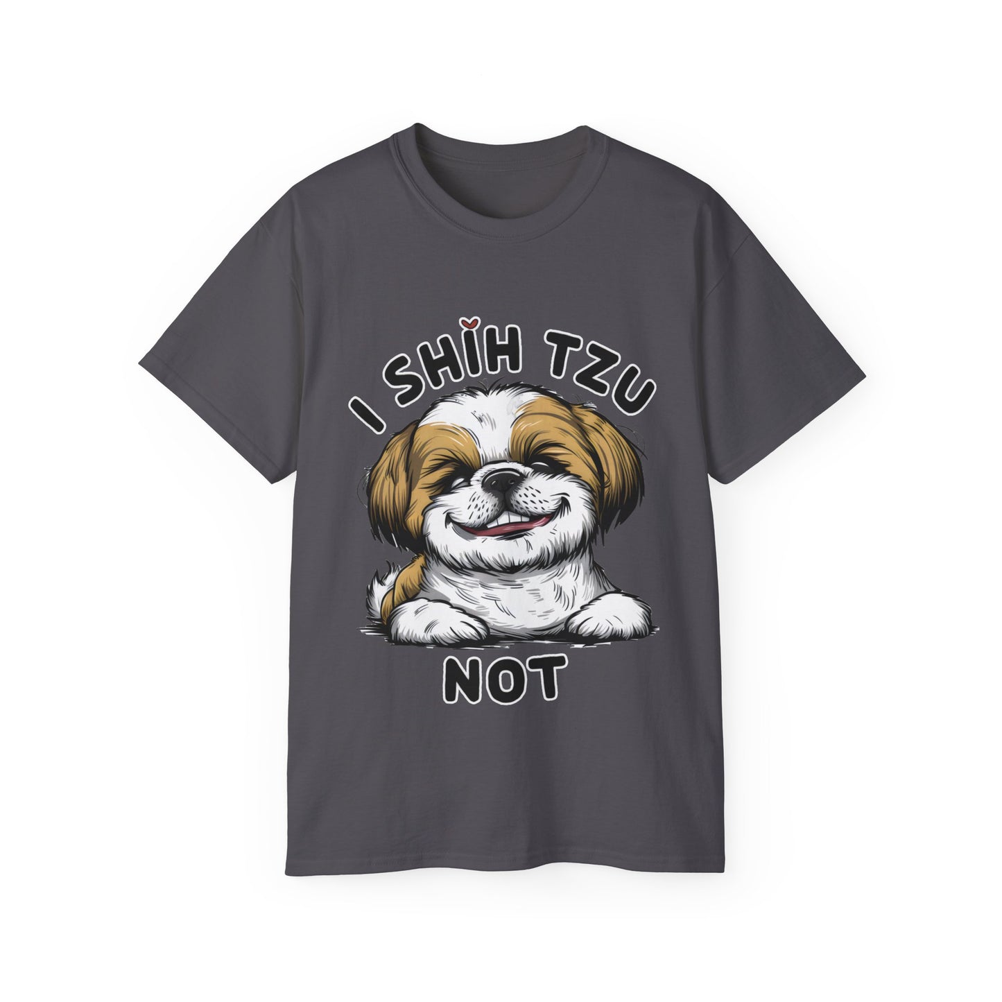 Cute Funny I Shih Tzu Not Dog Meme Organic T-Shirt