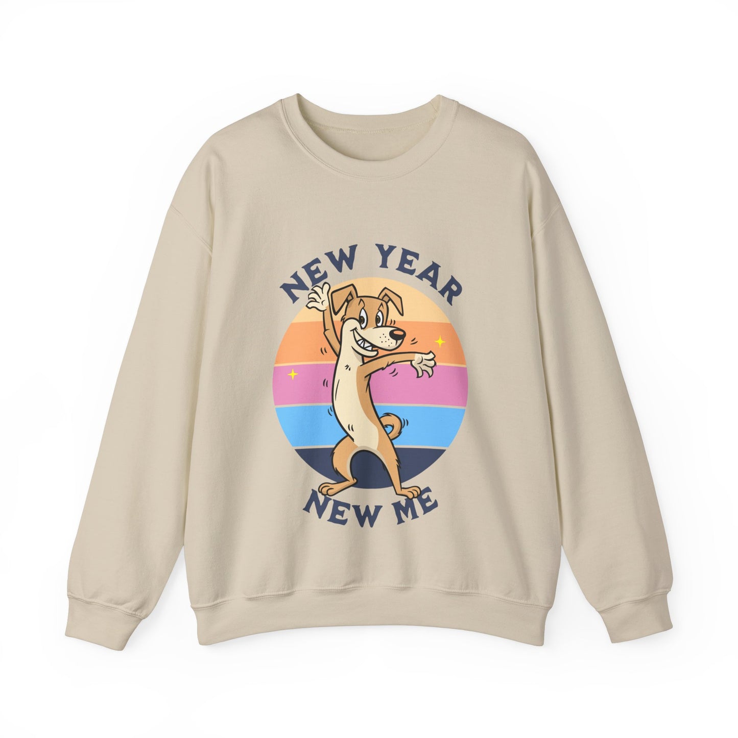 Cute Funny New Year New Me Unisex Crewneck Sweatshirt