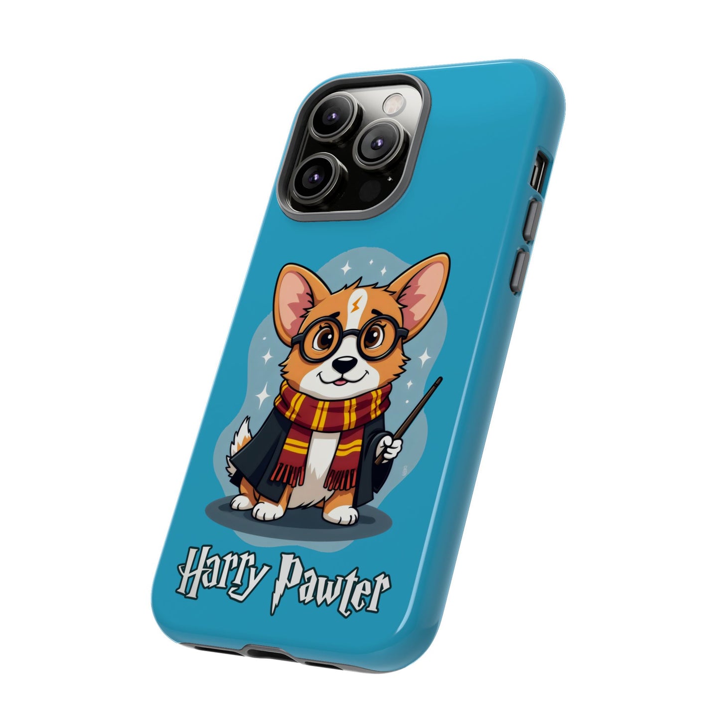 Cute Dog Cartoon Harry Pawter iPhone Tough Cases