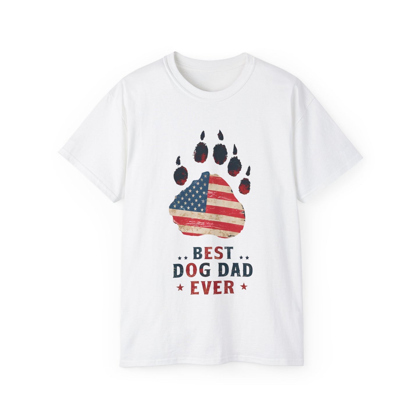 Best Dog Dad Ever Organic T-Shirt