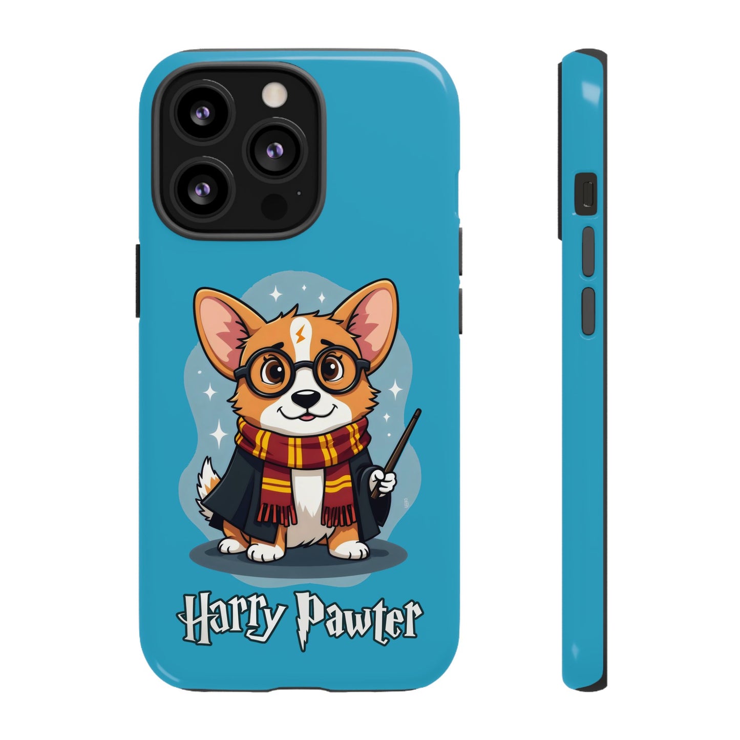 Cute Dog Cartoon Harry Pawter iPhone Tough Cases