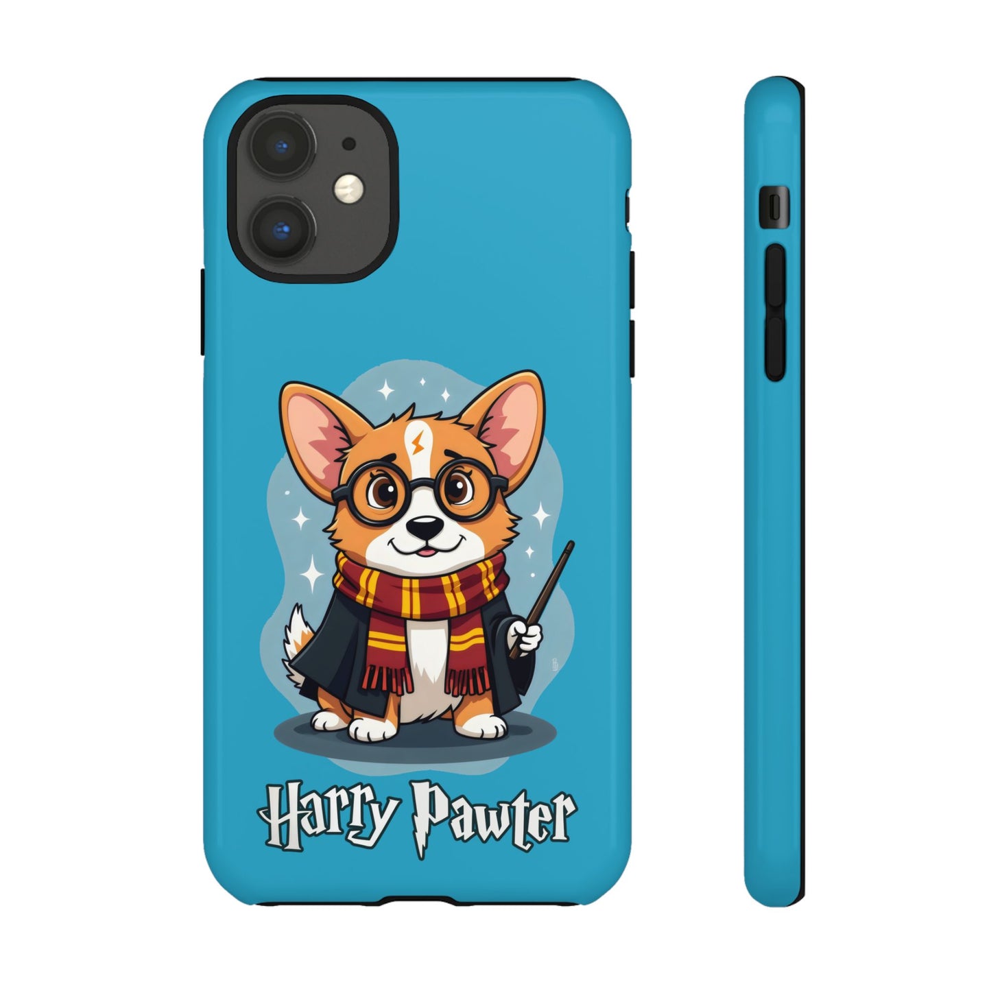 Cute Dog Cartoon Harry Pawter iPhone Tough Cases