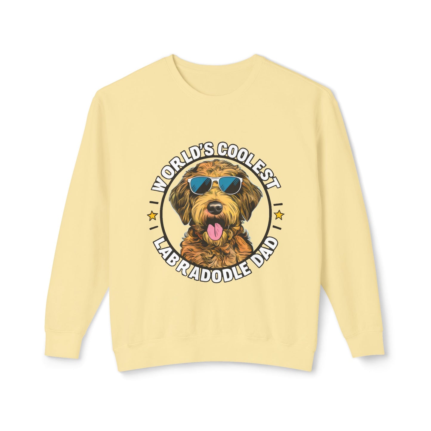 Cute Funny Labradoodle Dad Meme Sweatshirt