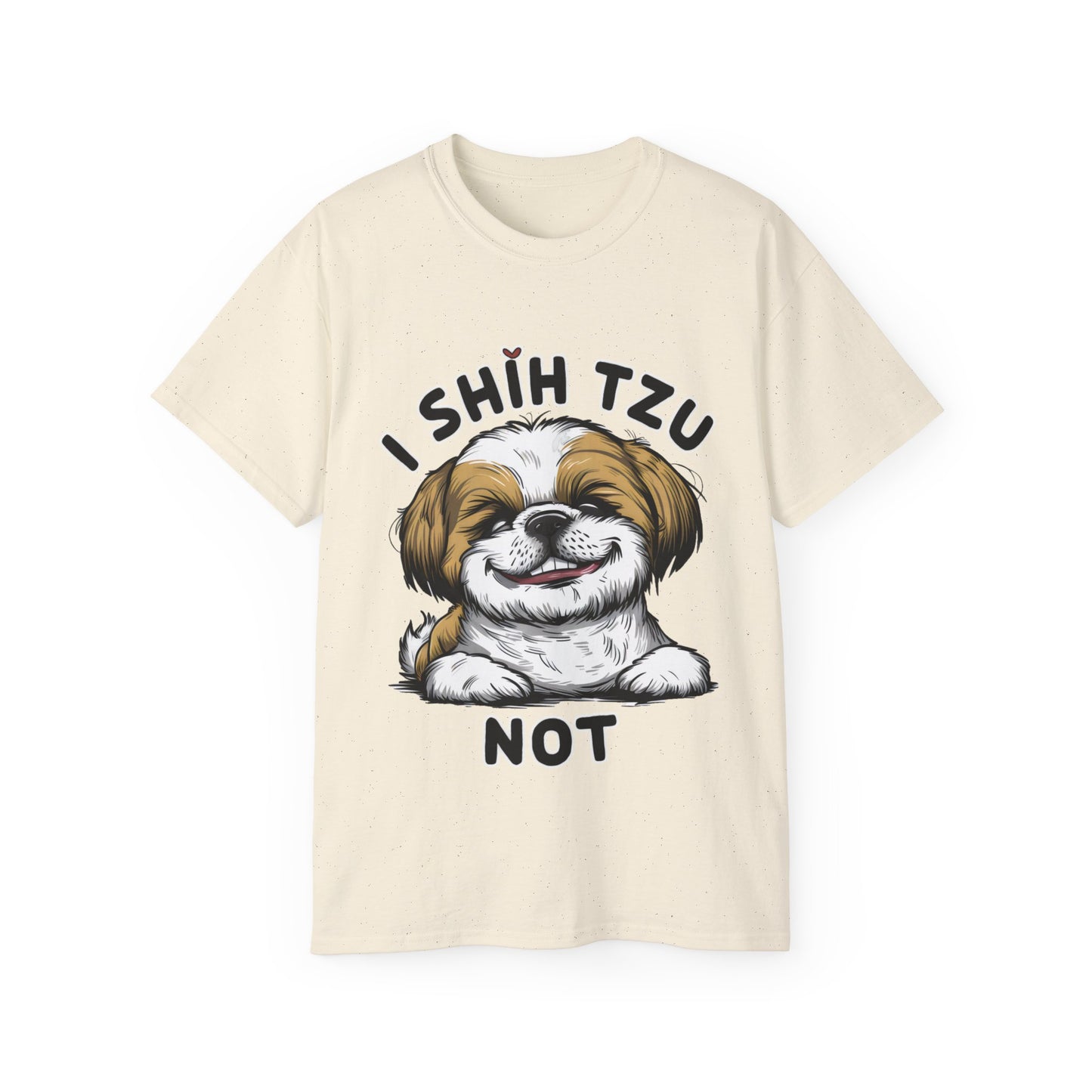 Cute Funny I Shih Tzu Not Dog Meme Organic T-Shirt