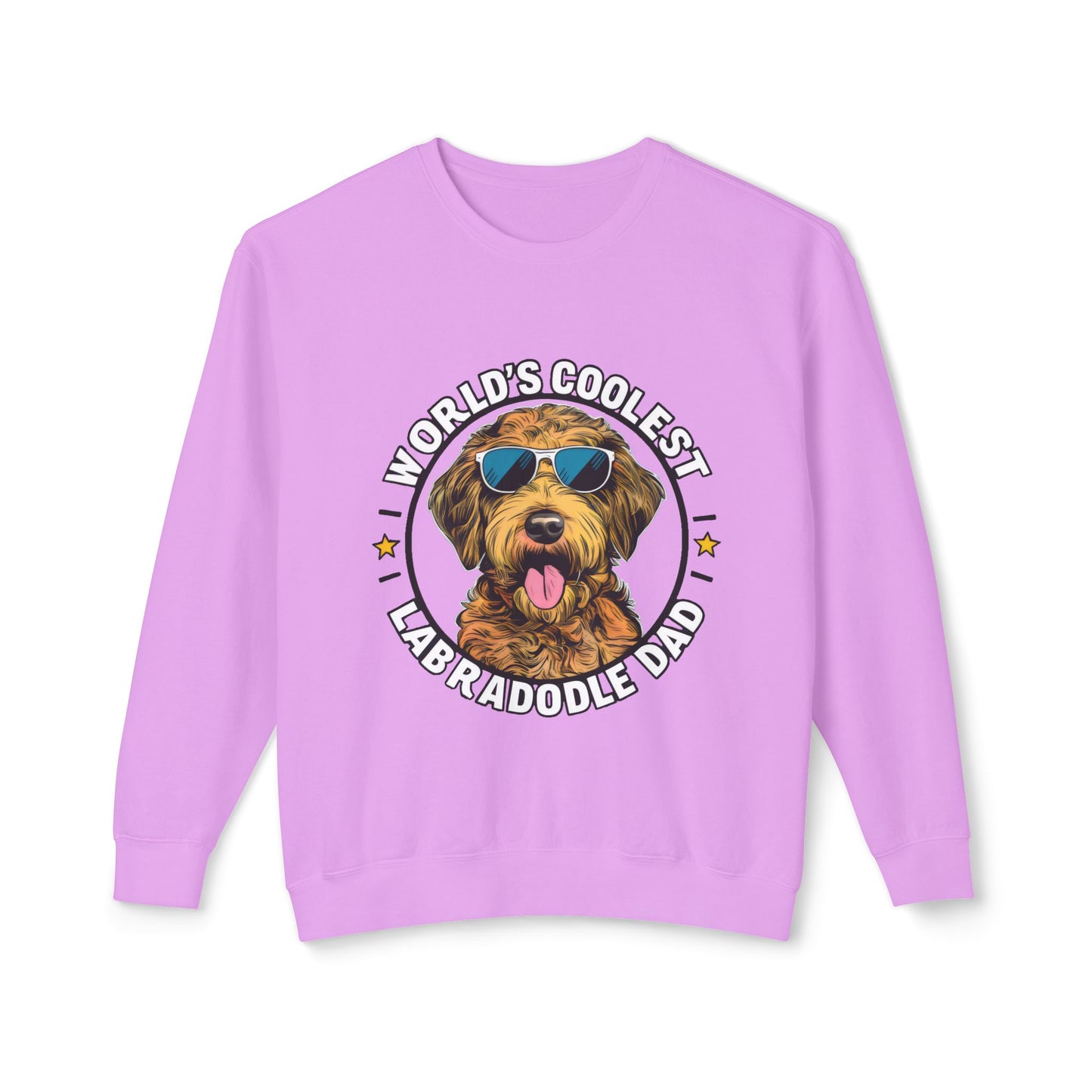 Cute Funny Labradoodle Dad Meme Sweatshirt