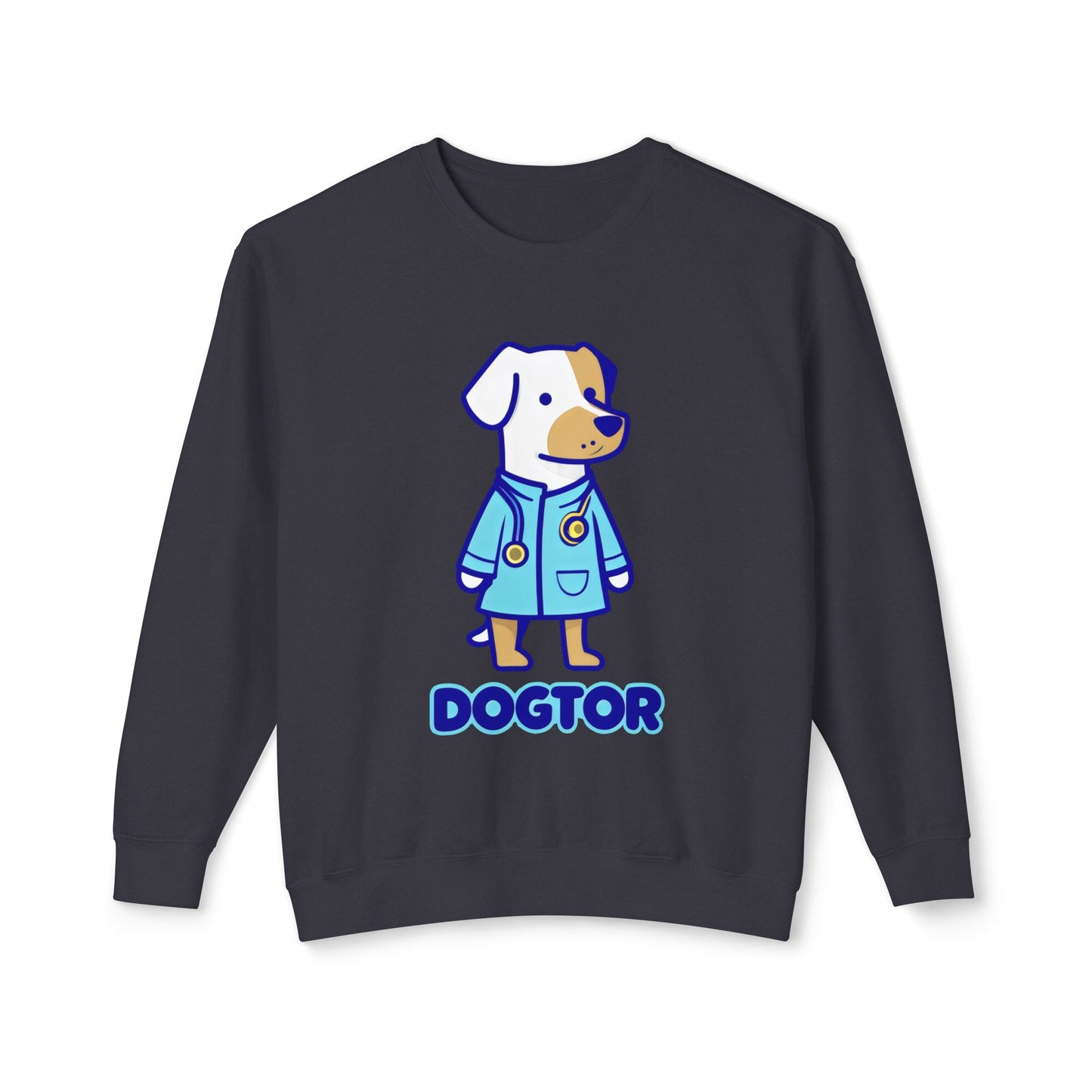 Cute Cartoon Dog Meme Dogtor Sweatshirt