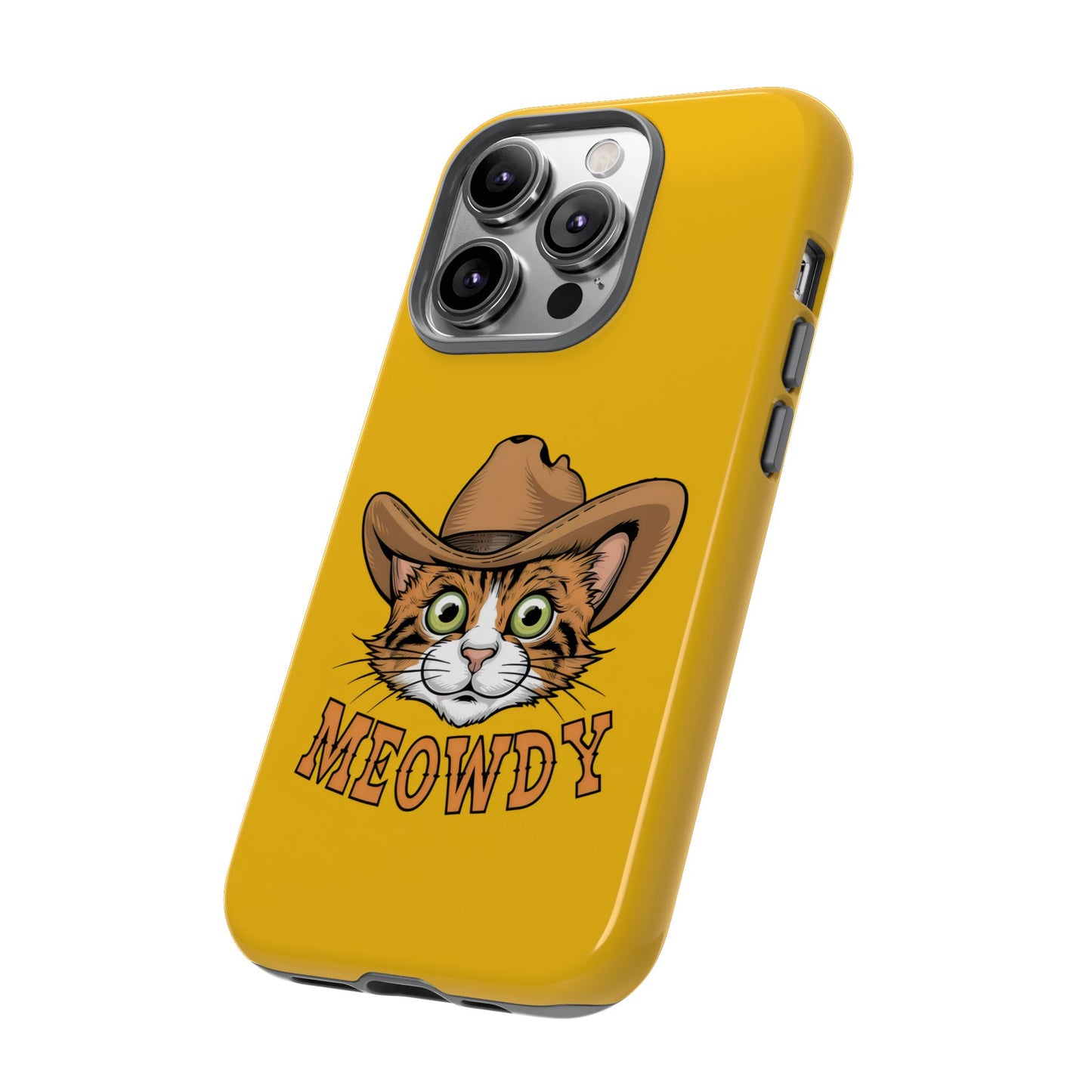 Cute Cat Cartoon Meowdy Meme Phone Case