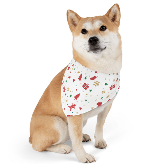 Christmas Pattern Pet Bandana