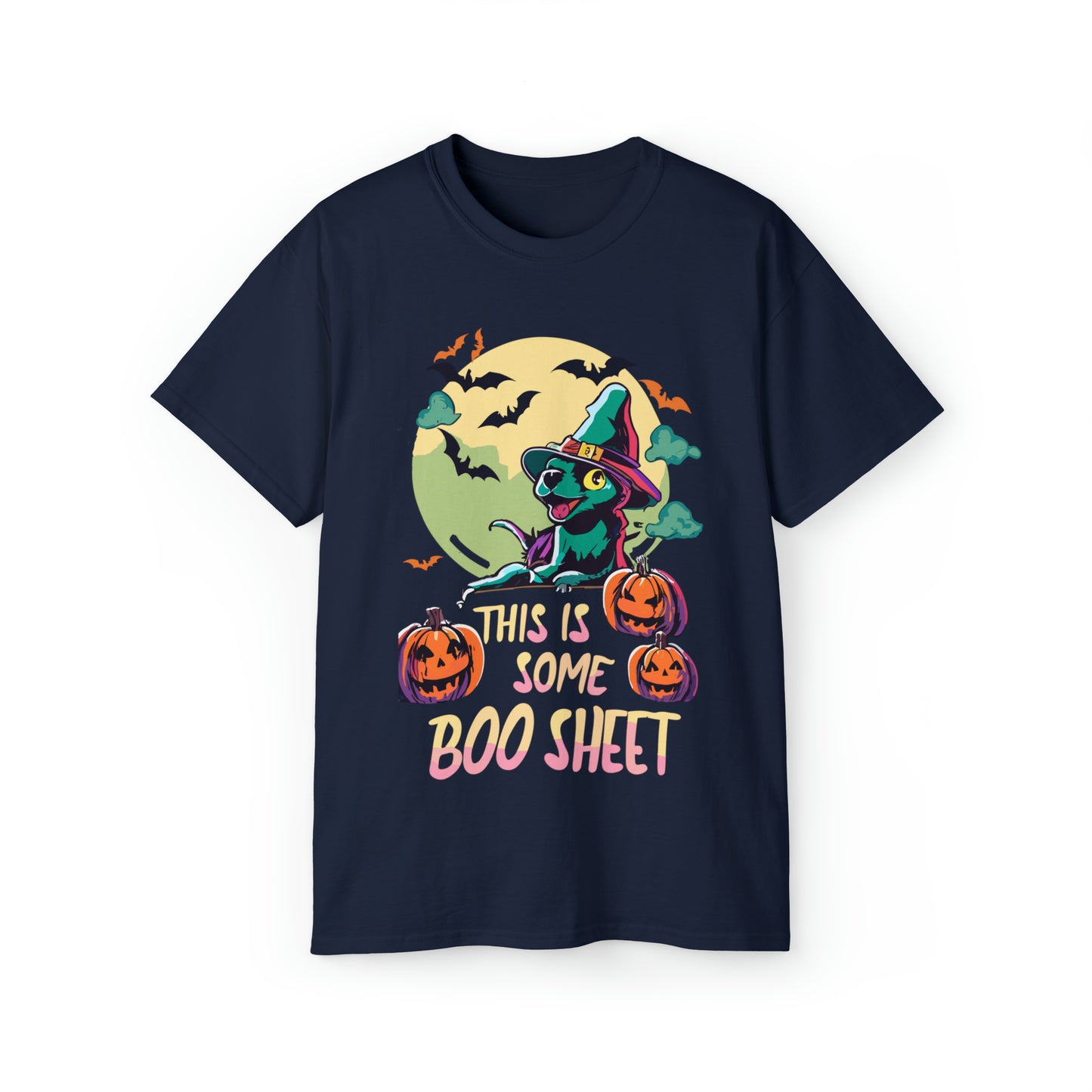 Cute Funny This is Some Boo Sheet Unisex Organic T-Shirt