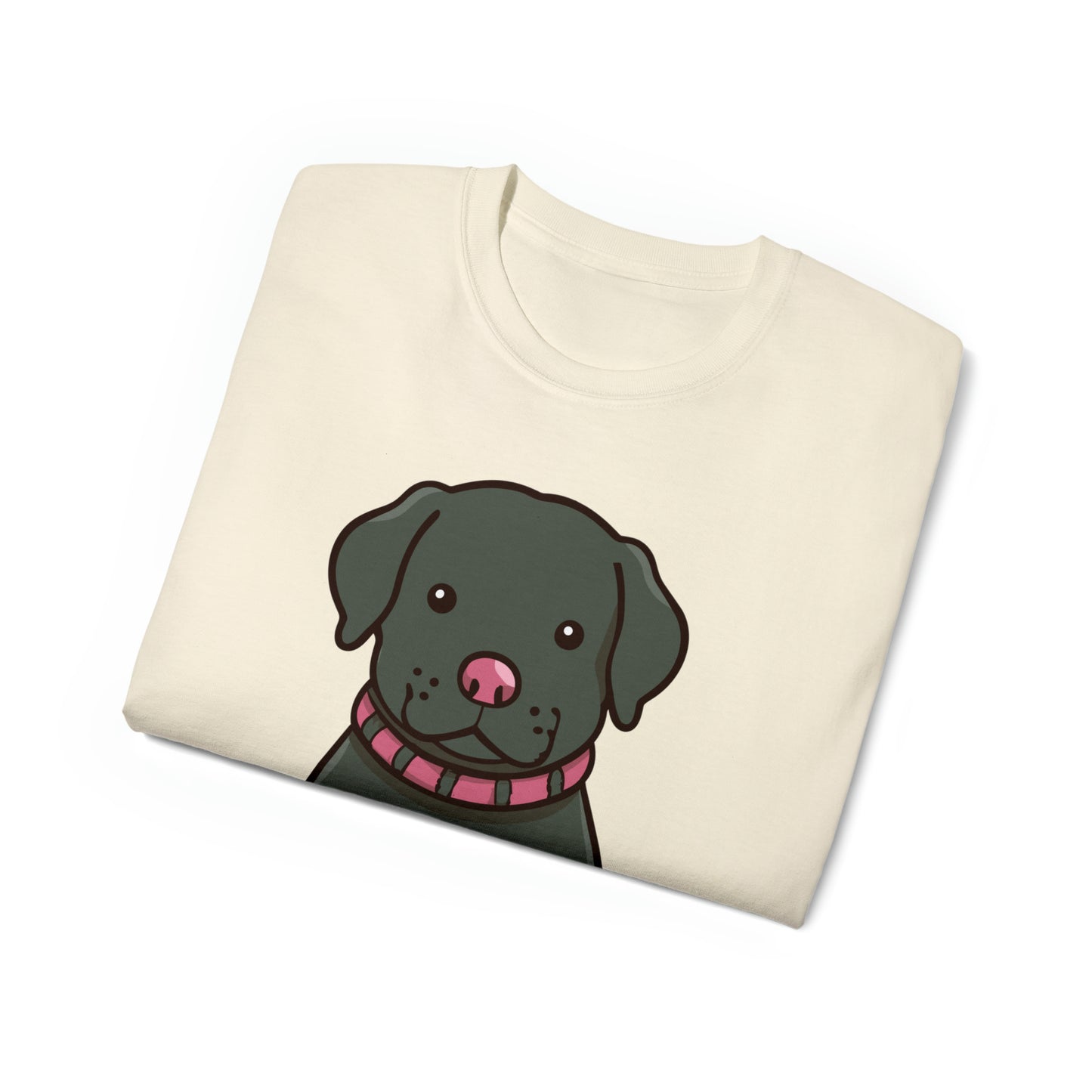 Cute Black Labs Matter Unisex Organic T-Shirt