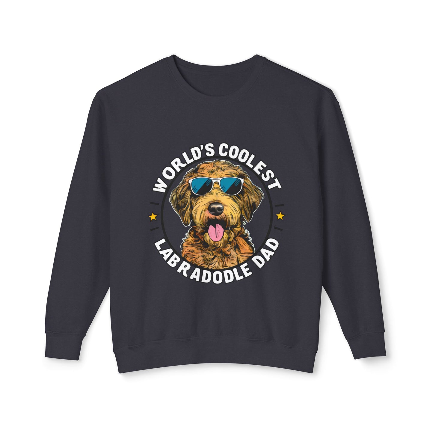 Cute Funny Labradoodle Dad Meme Sweatshirt