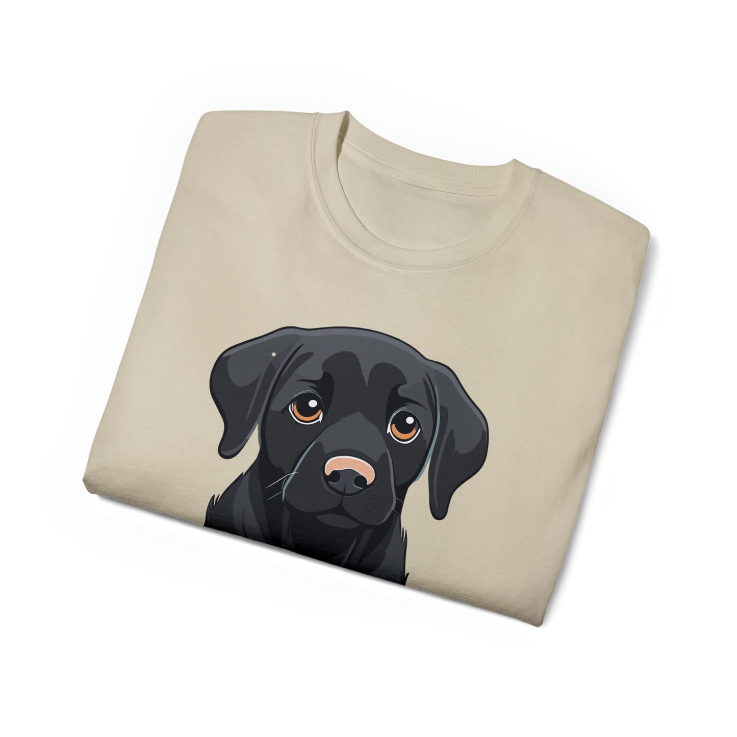 Cute Black Labs Matter Unisex Organic T-Shirt