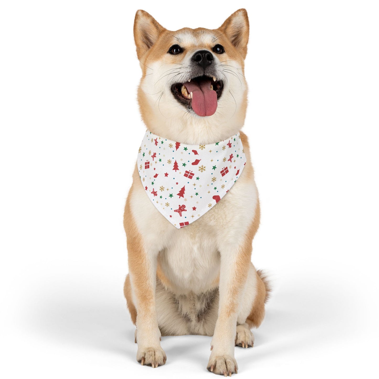 Christmas Pattern Pet Bandana