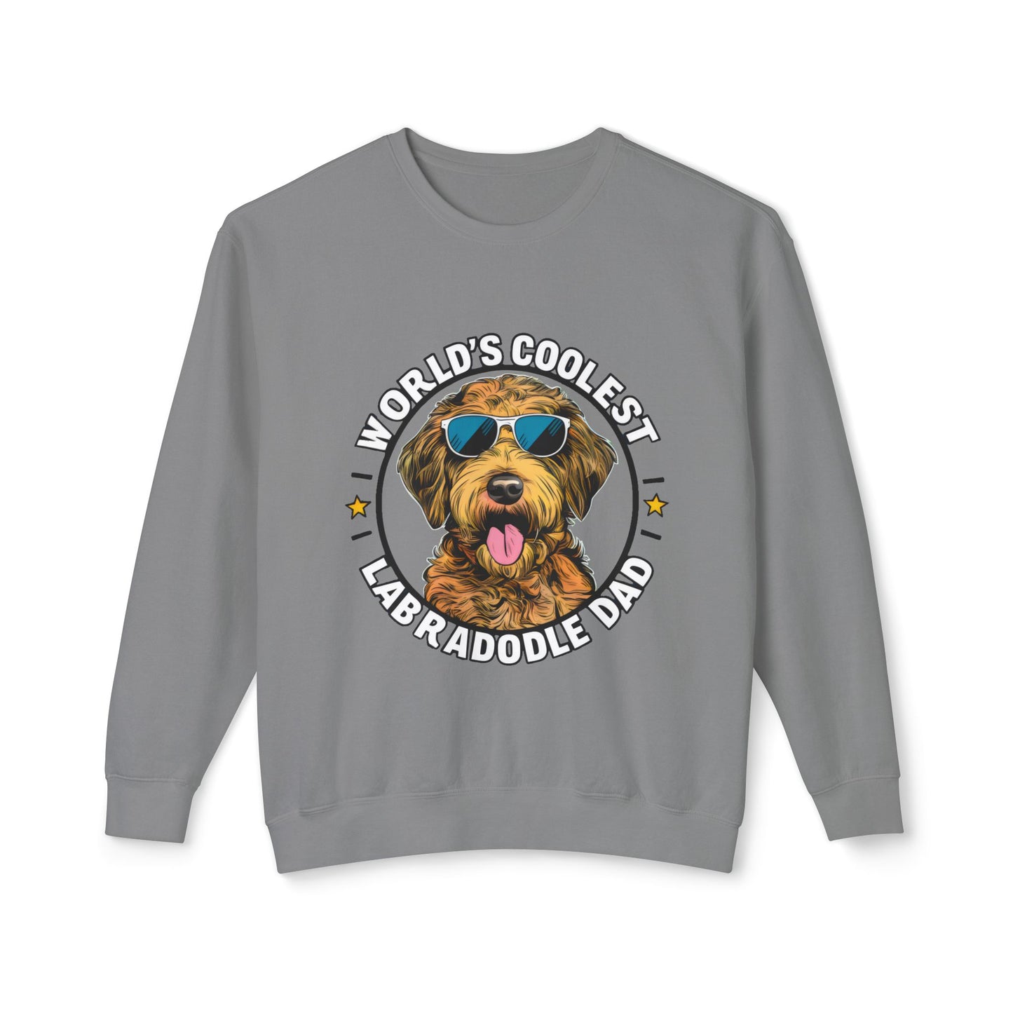 Cute Funny Labradoodle Dad Meme Sweatshirt