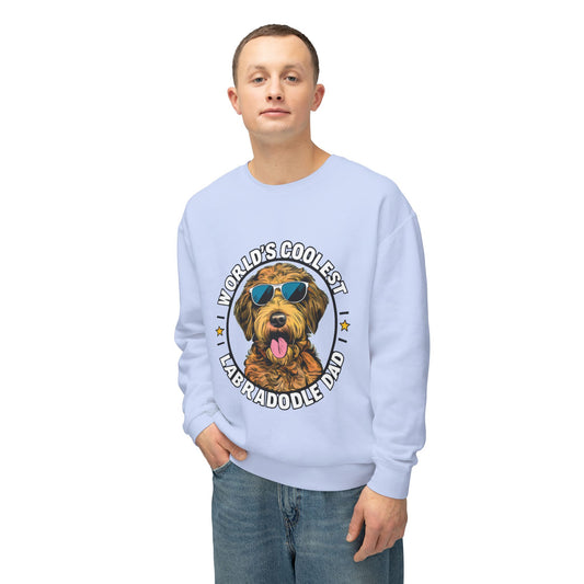 Cute Funny Labradoodle Dad Meme Sweatshirt